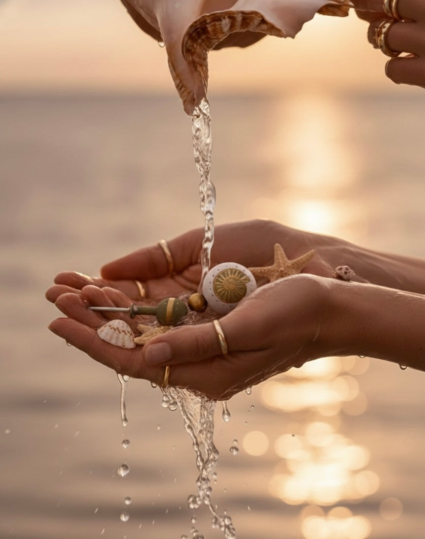 Collar Lactancia ✦ Caracola Aura Bronze| PRONTO NEW IN