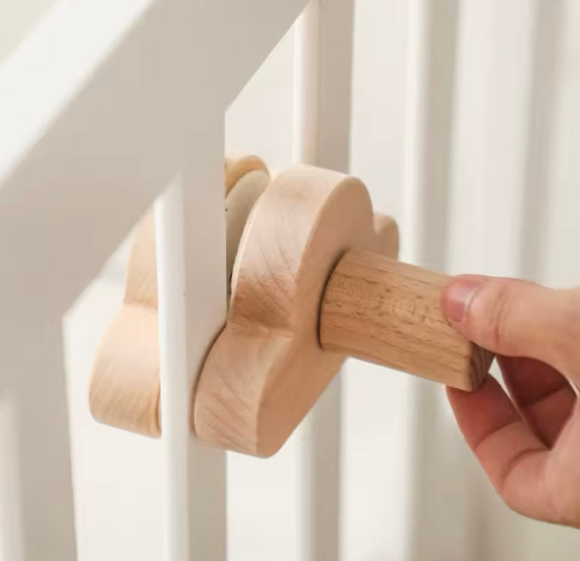 Soporte Madera 2 / Móvil de cuna • para BARROTES DE CUNA