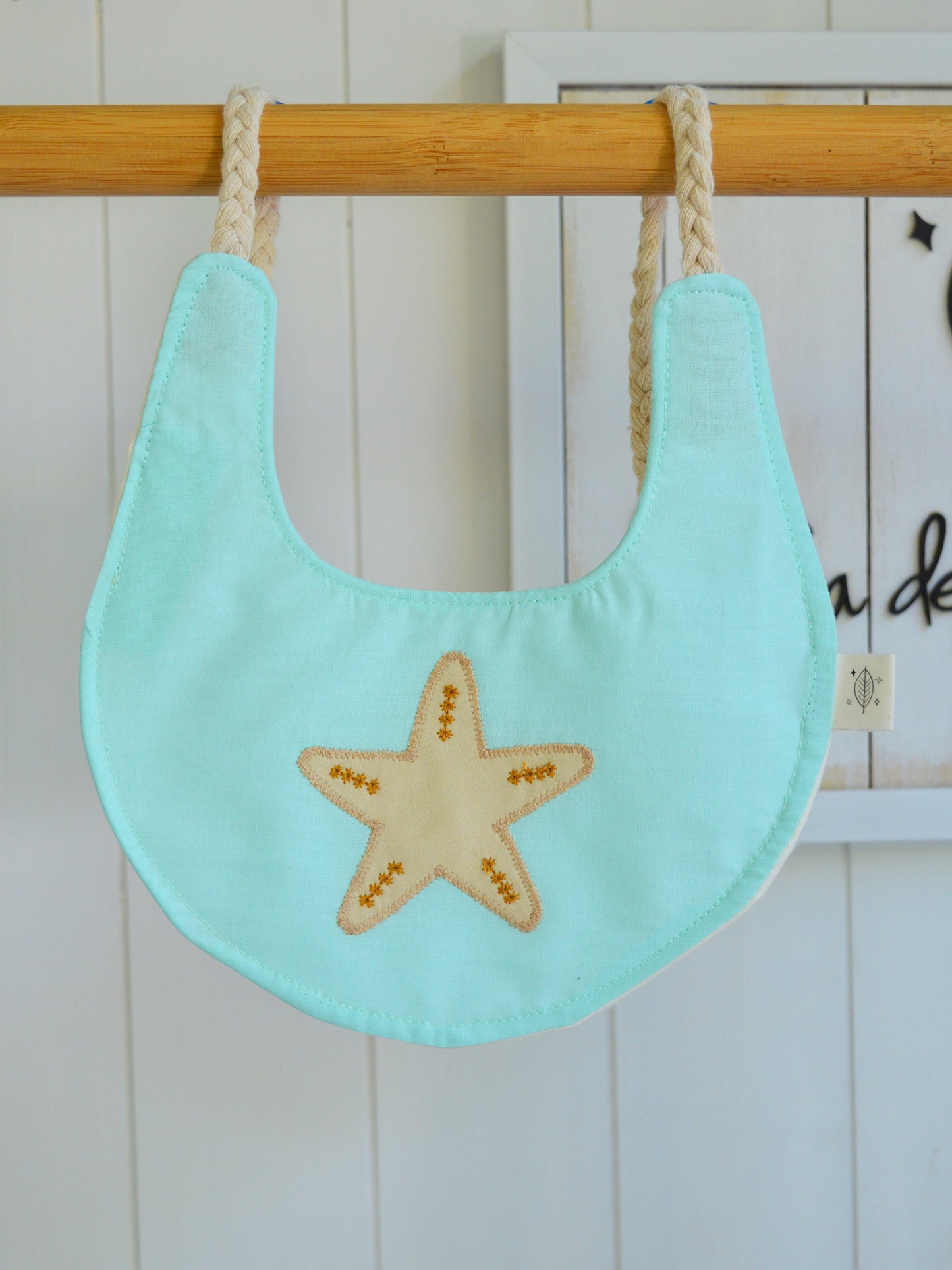 Babero ✧ Estrellas de mar