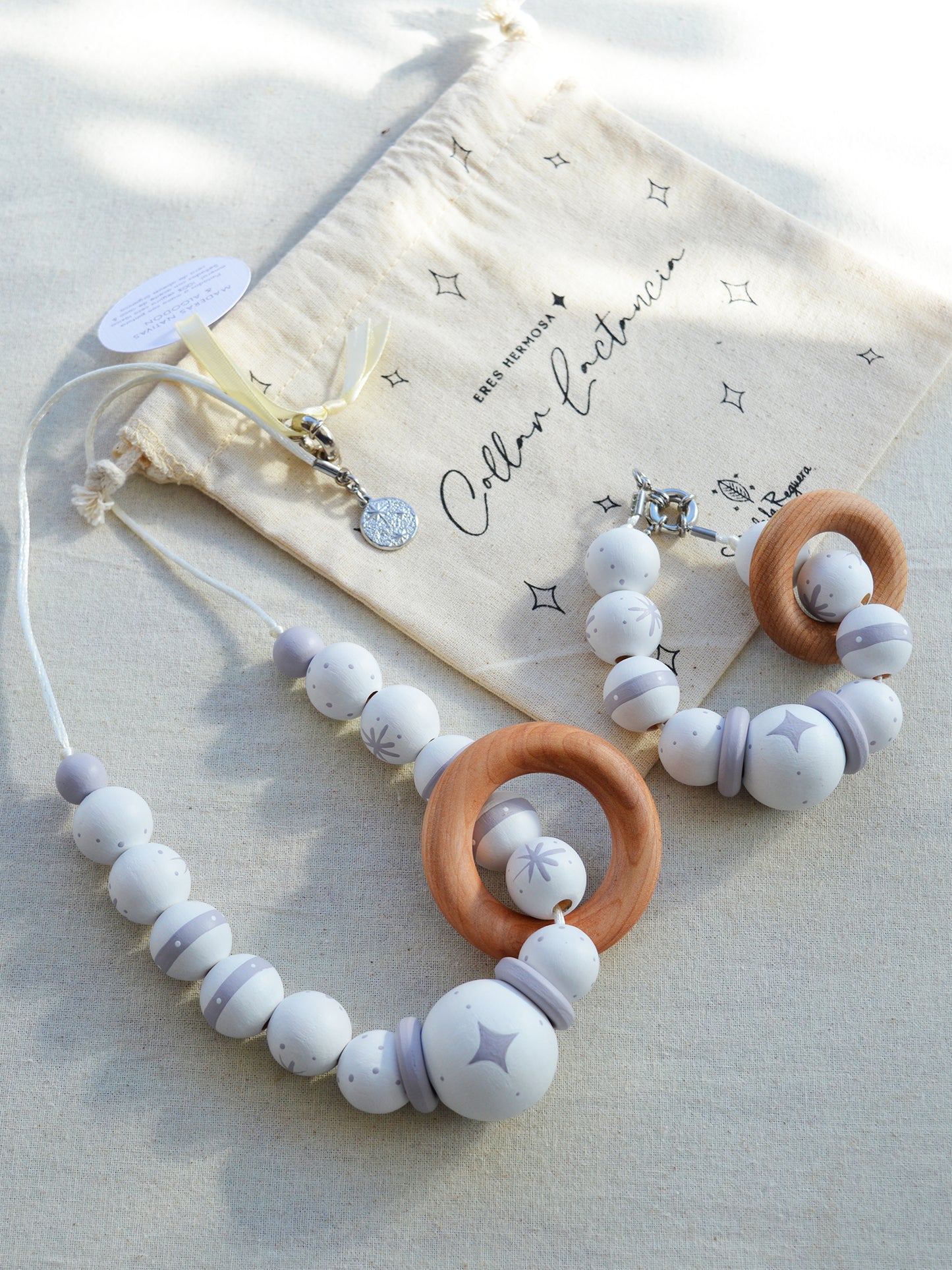 Set Collar Lactancia + Brazalete ✦ Milky