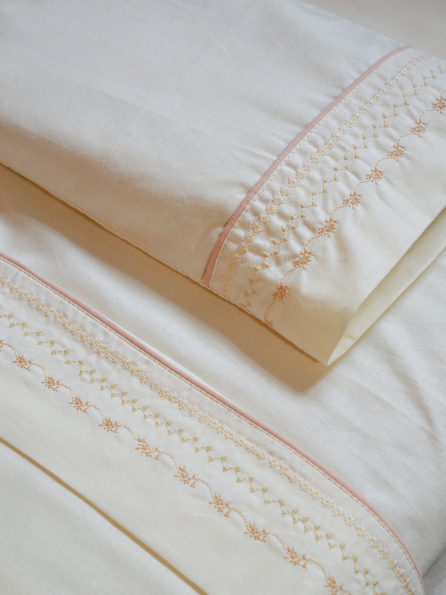 Sábanas 🪸 Colecho & Cuna ✦ algodón 300 hilos ✦ COLOR BEIGE