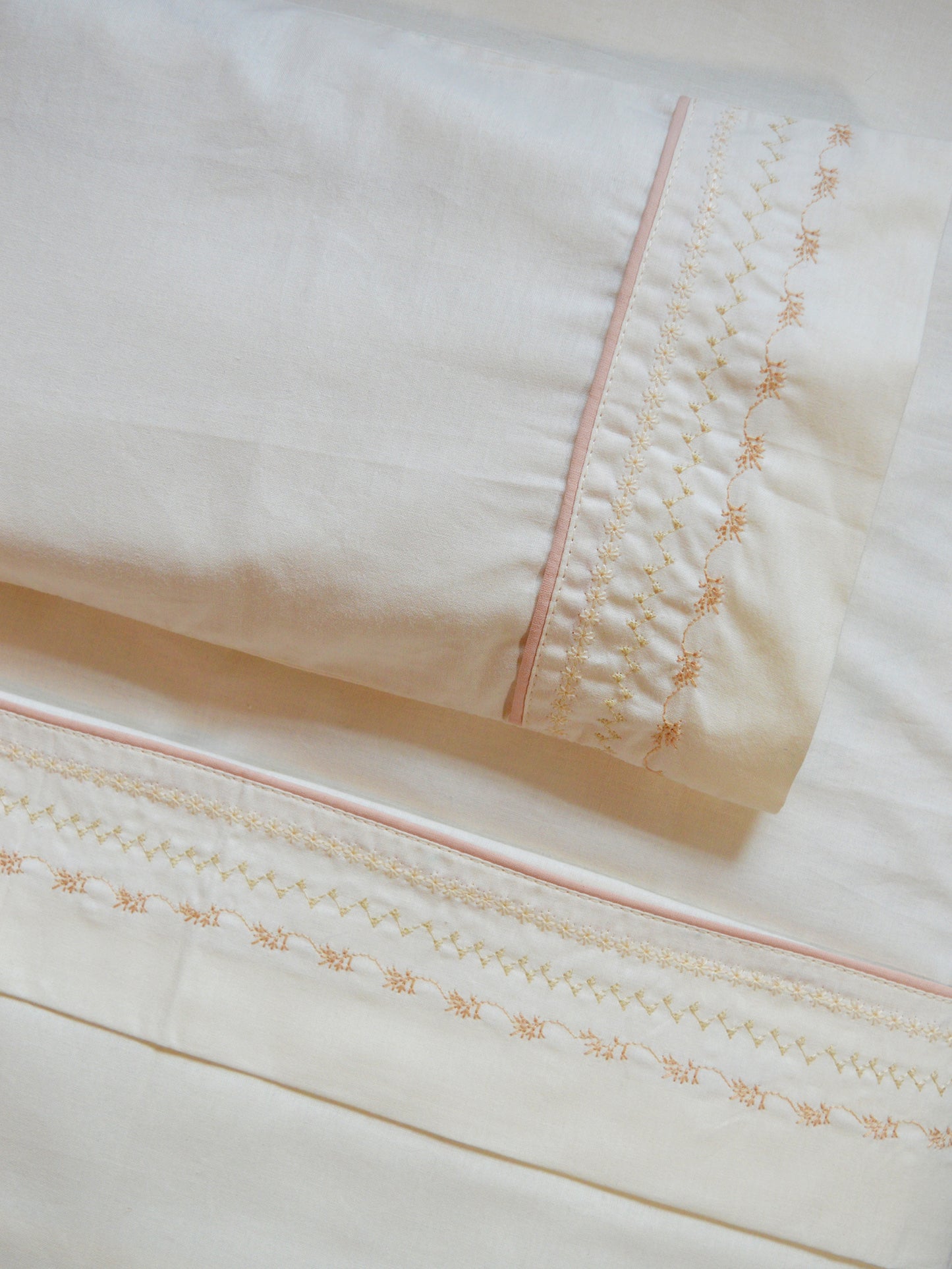 Sábanas 🪸 Colecho & Cuna ✦ algodón 300 hilos ✦ COLOR BEIGE