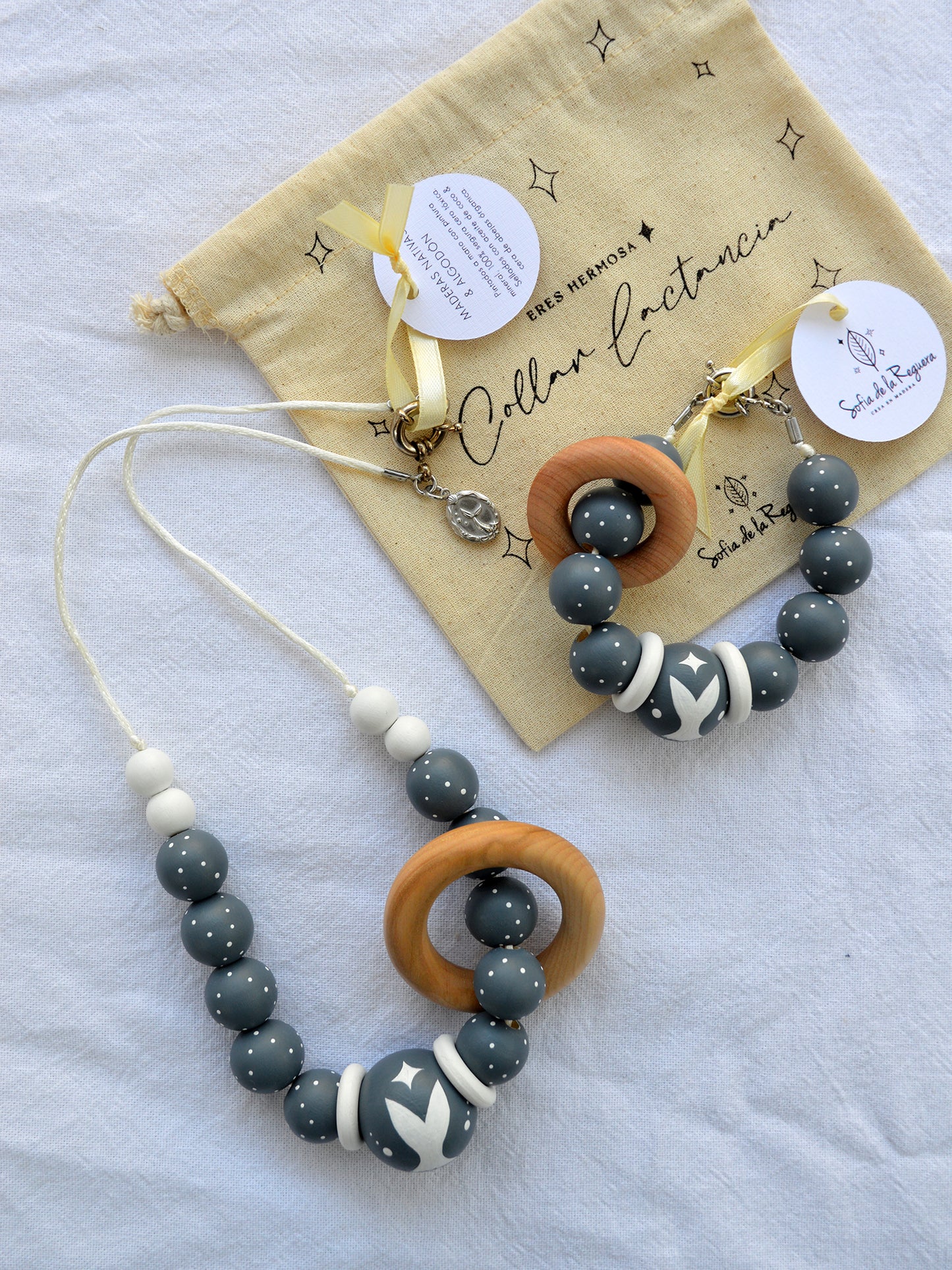 Set Collar Lactancia + Brazalete ✦ Ballena