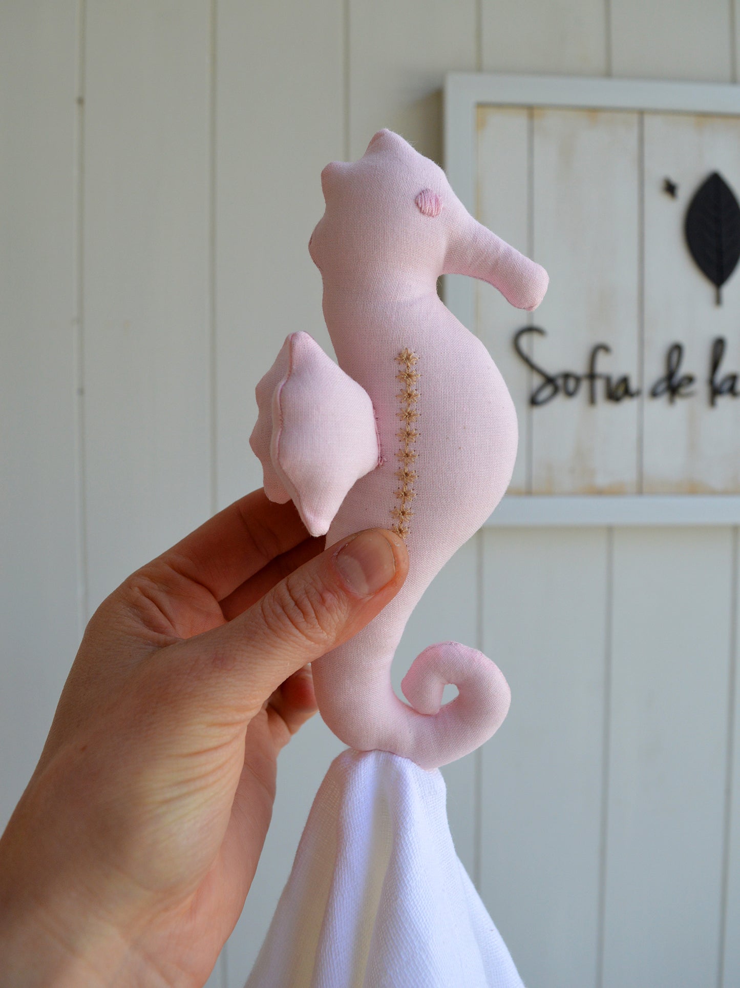 Tuto Apego ✦ AURA Caballito Mar Rosa