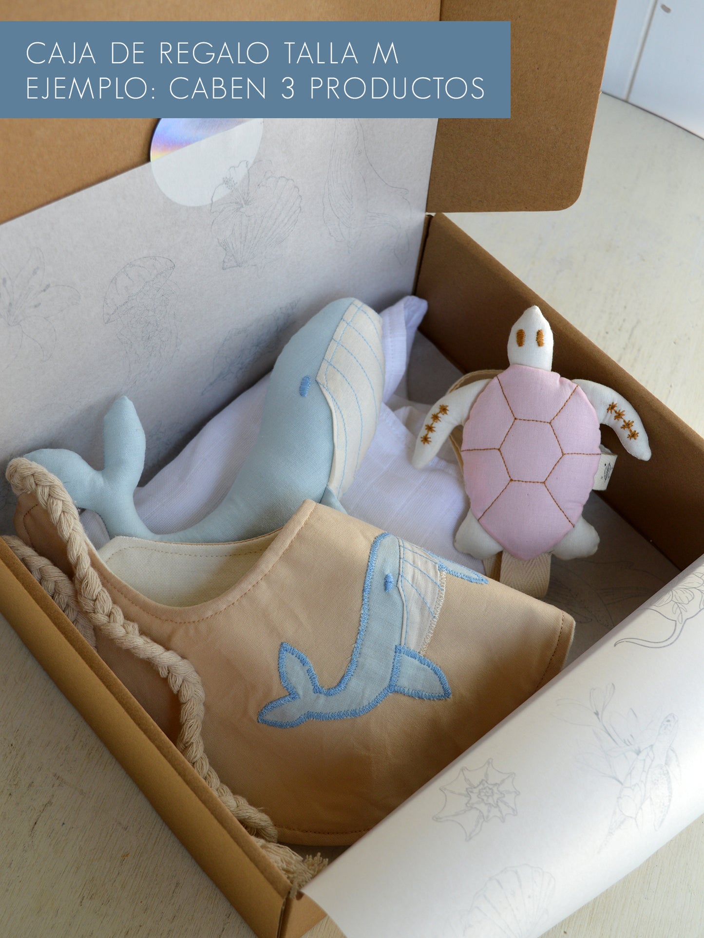 Empaque Caja Regalo ✦ TALLA M
