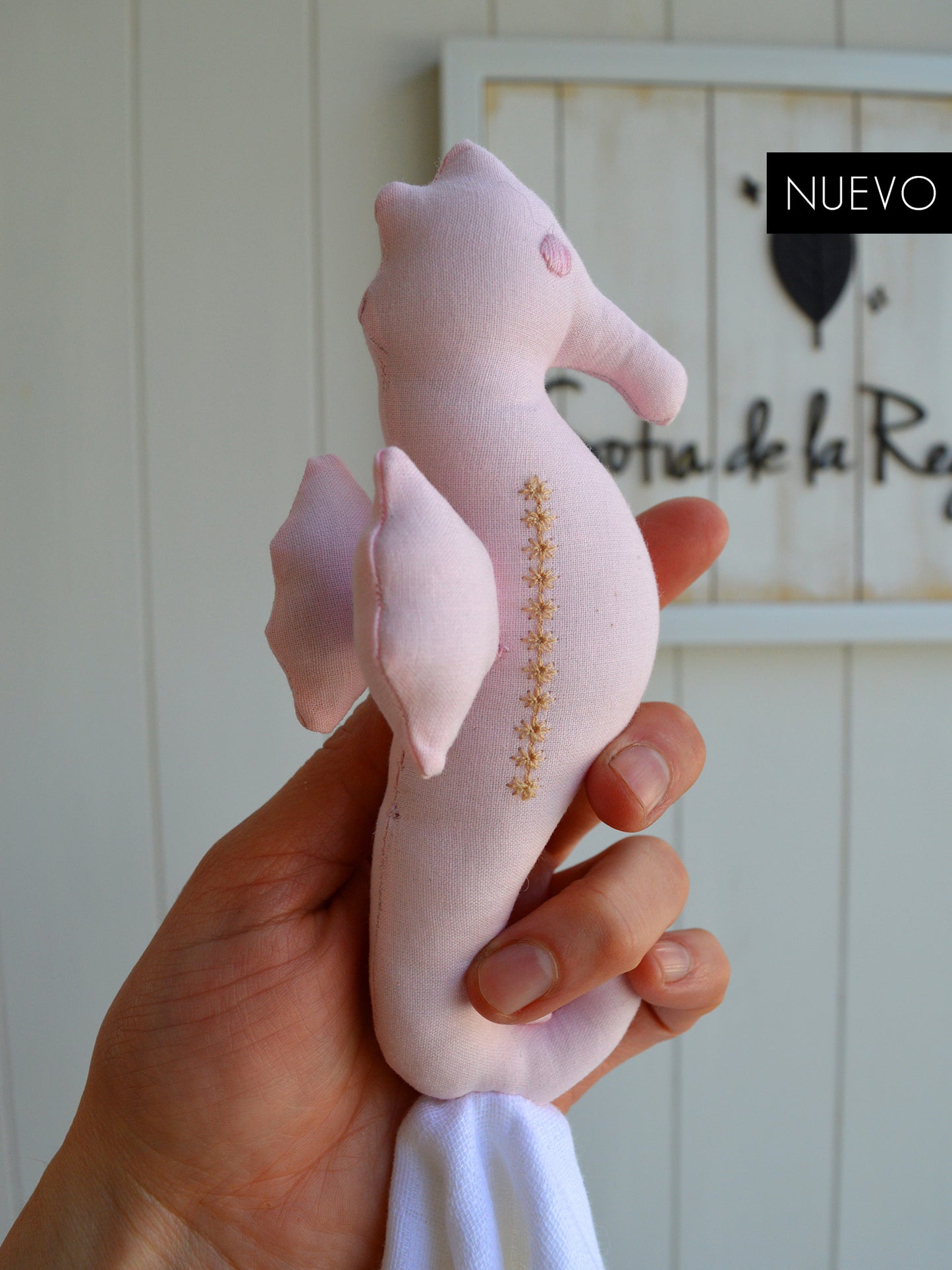 Tuto Apego ✦ AURA Caballito Mar Rosa