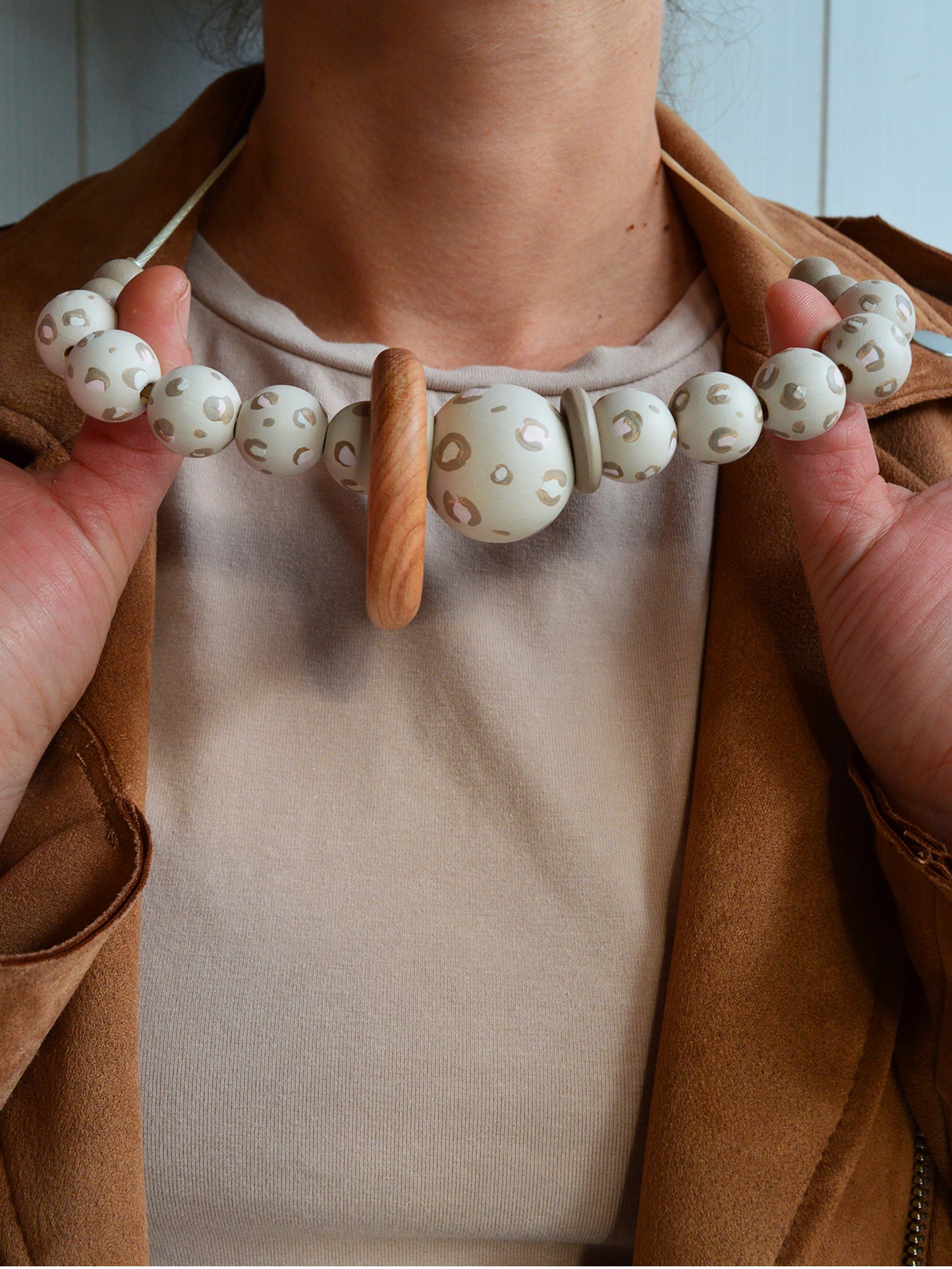 Set Collar Lactancia + Brazalete ✦ Animal Print