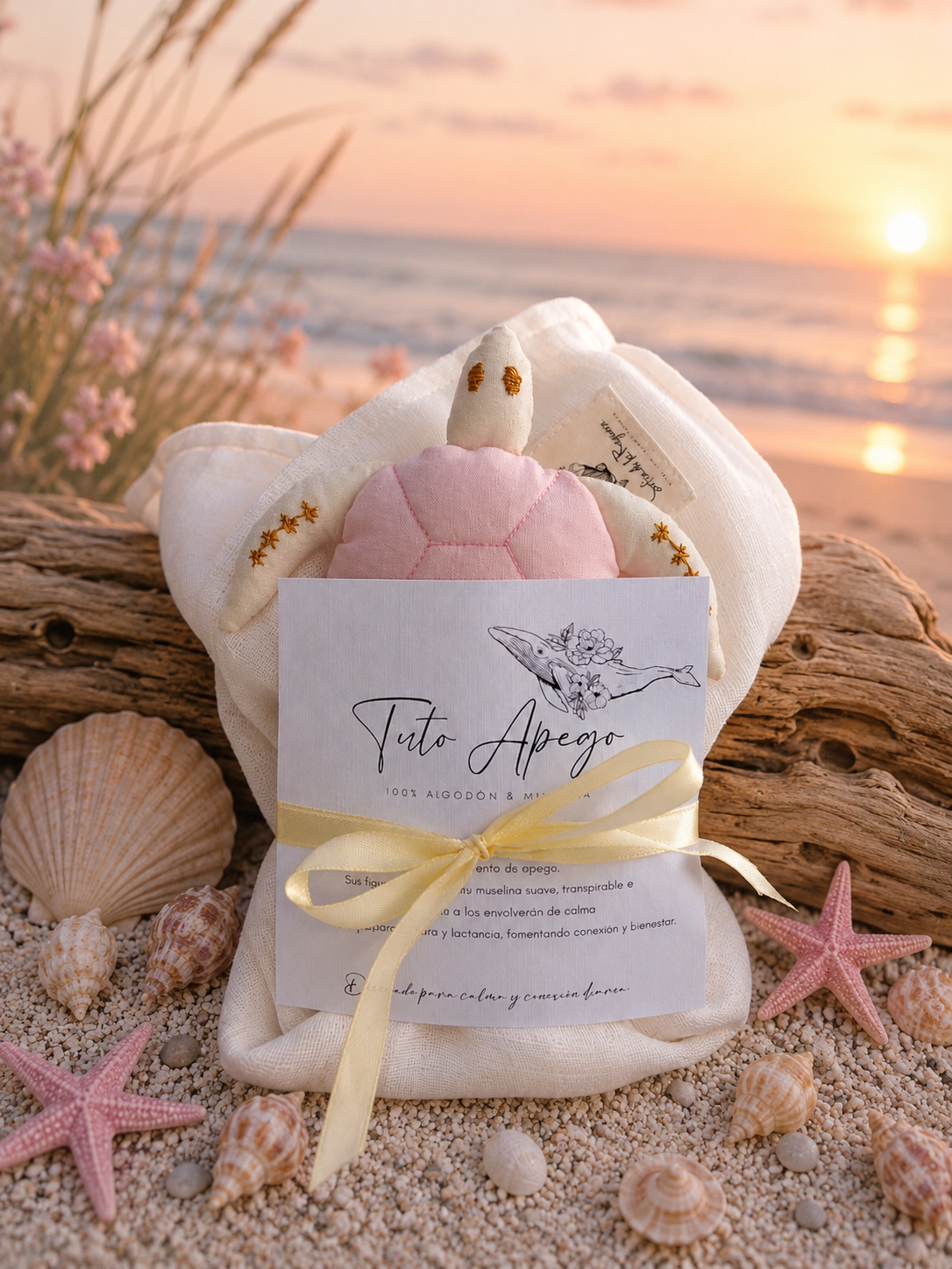 Tuto Apego Tortuga Mar ✦ Aura Rosa