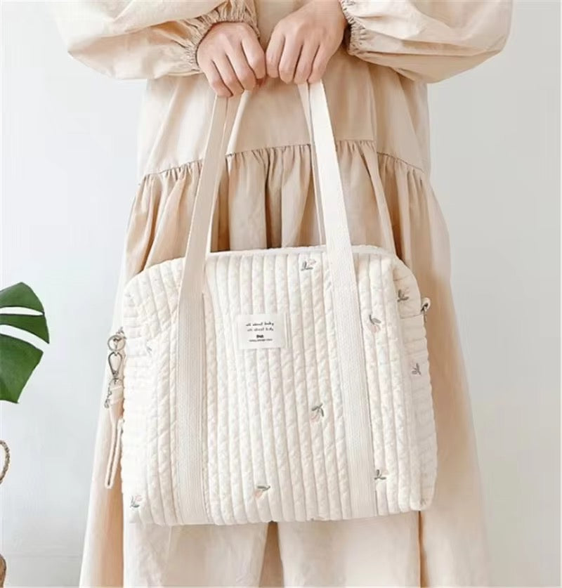 Bolso Maternal Bordado