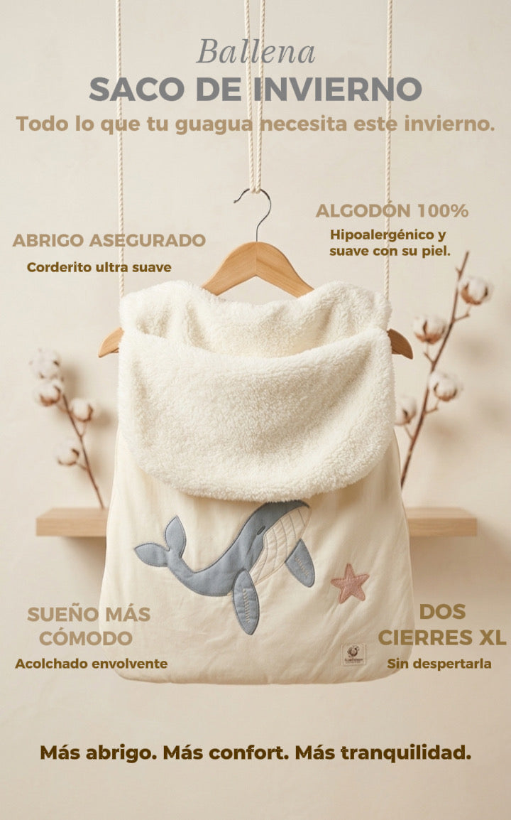 Saco de Invierno ✦ Ballena | NEW IN