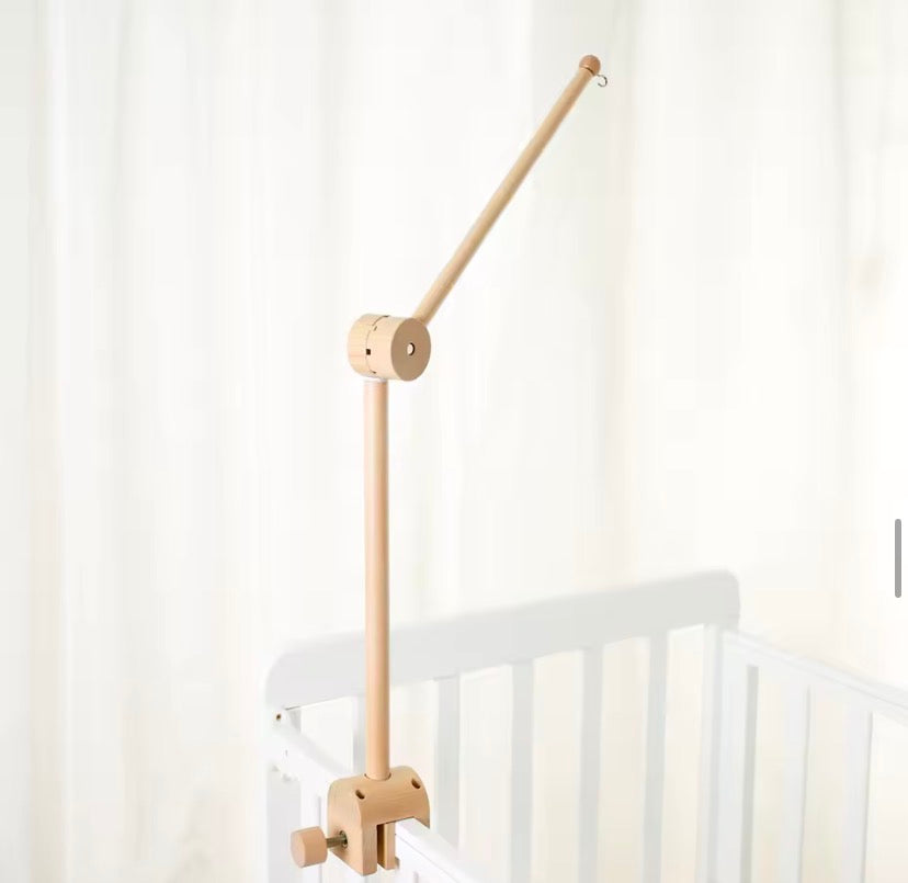 Soporte Madera / Móvil de cuna • para BORDE DE CUNA