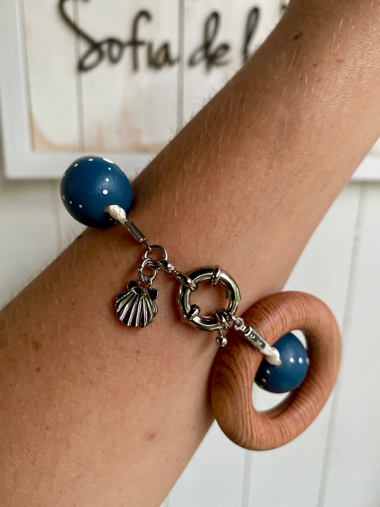 Set Collar Lactancia + Brazalete ✦ Olas