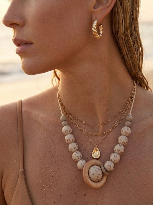 Collar Lactancia ✦ Animal Print