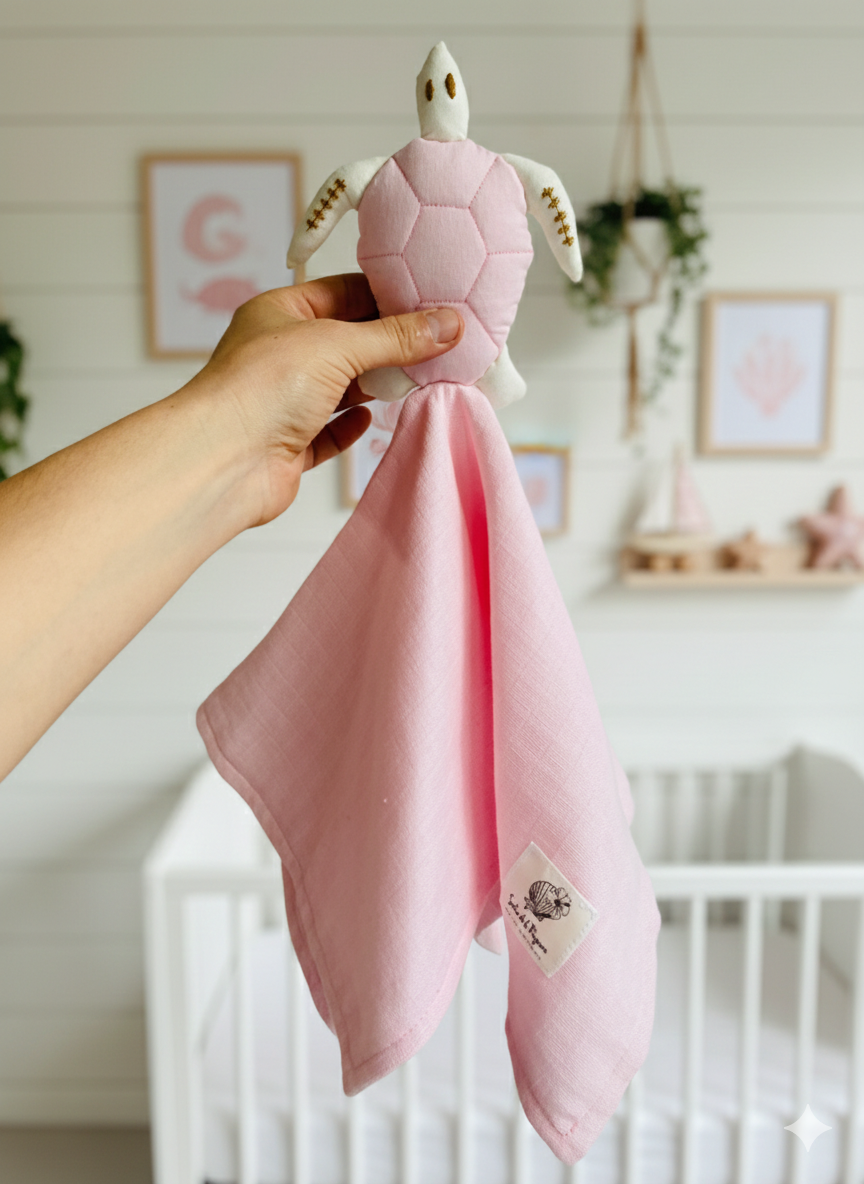 Tuto Apego Tortuga ✦ MUSELINA ROSA / 1 disponible