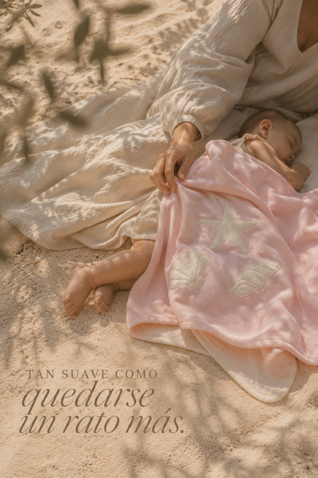 Manta de Primavera ✦ Conchitas ROSA