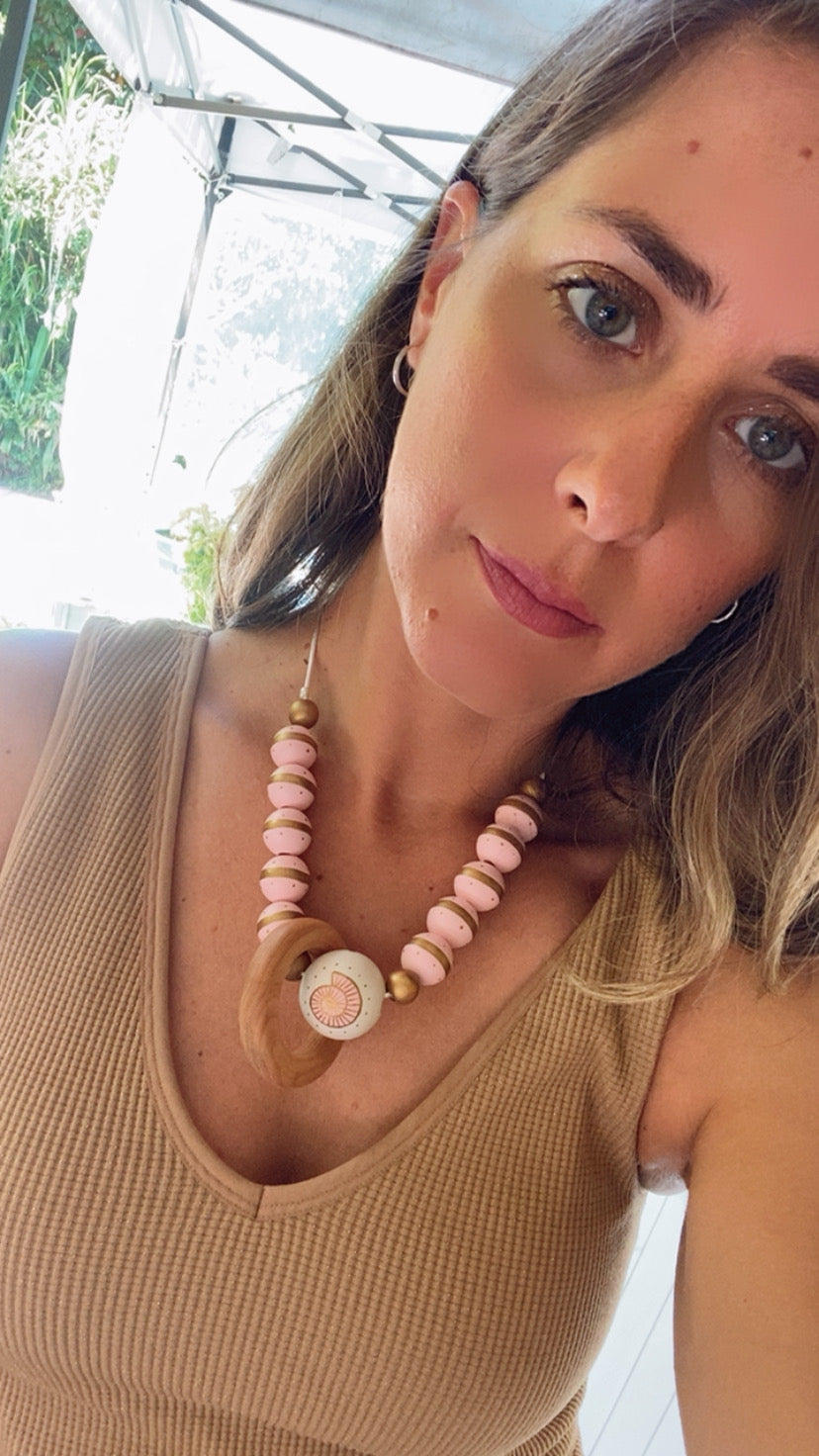 Collar Lactancia ✦ Caracola Aura Bronze| NEW IN