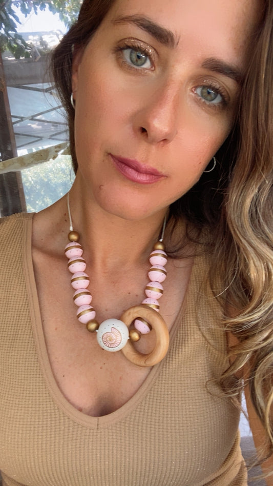 Collar Lactancia ✦ Caracola Aura Bronze| NEW IN