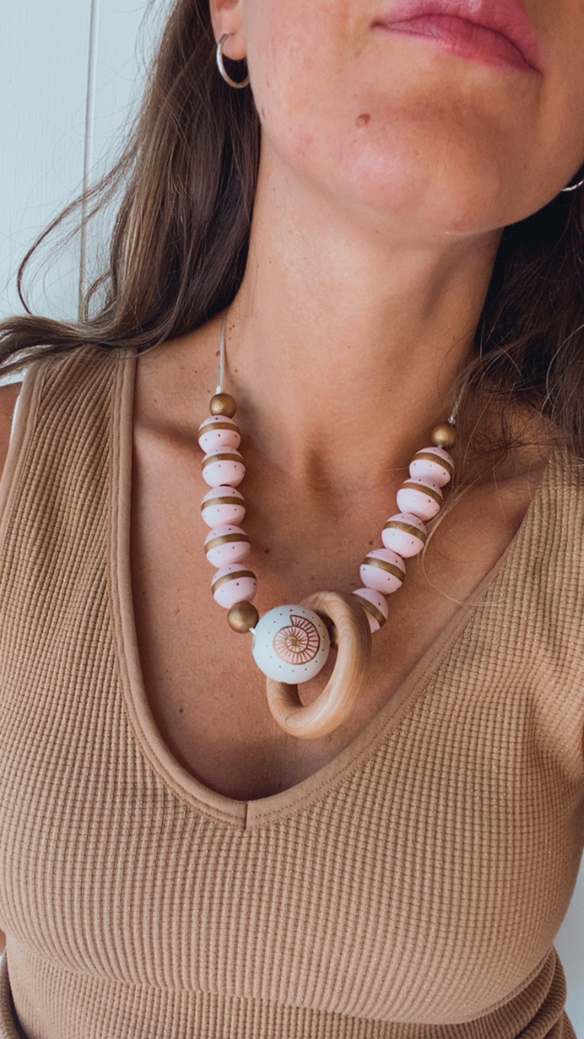 Collar Lactancia ✦ Caracola Aura Bronze| NEW IN