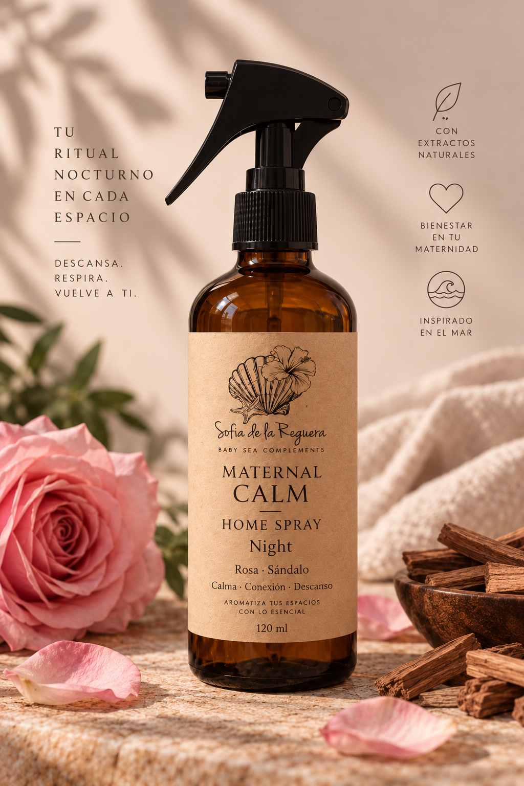 HOME SPRAY ✦ Maternal Calm ☾ Night • PRONTO