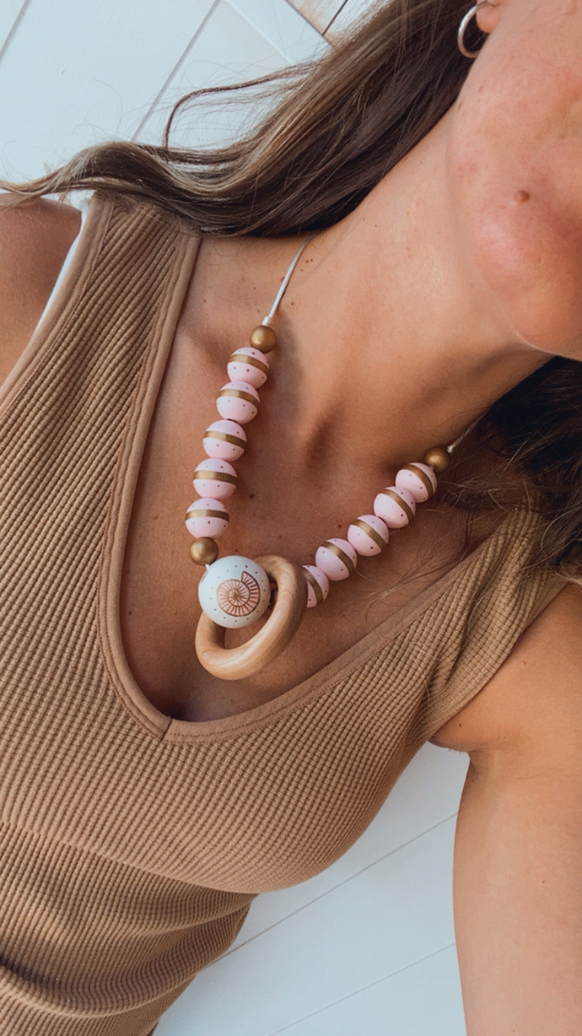 Collar Lactancia ✦ Caracola Aura Bronze| NEW IN
