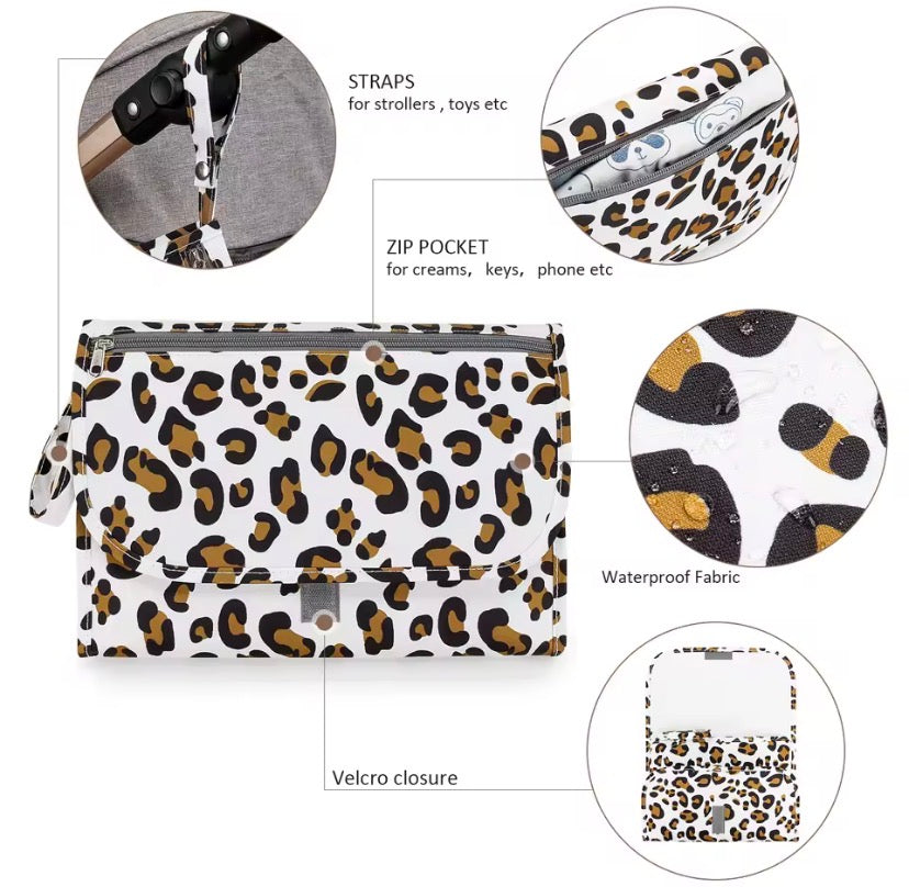 Mudador portátil viaje • Animal Print 🐆