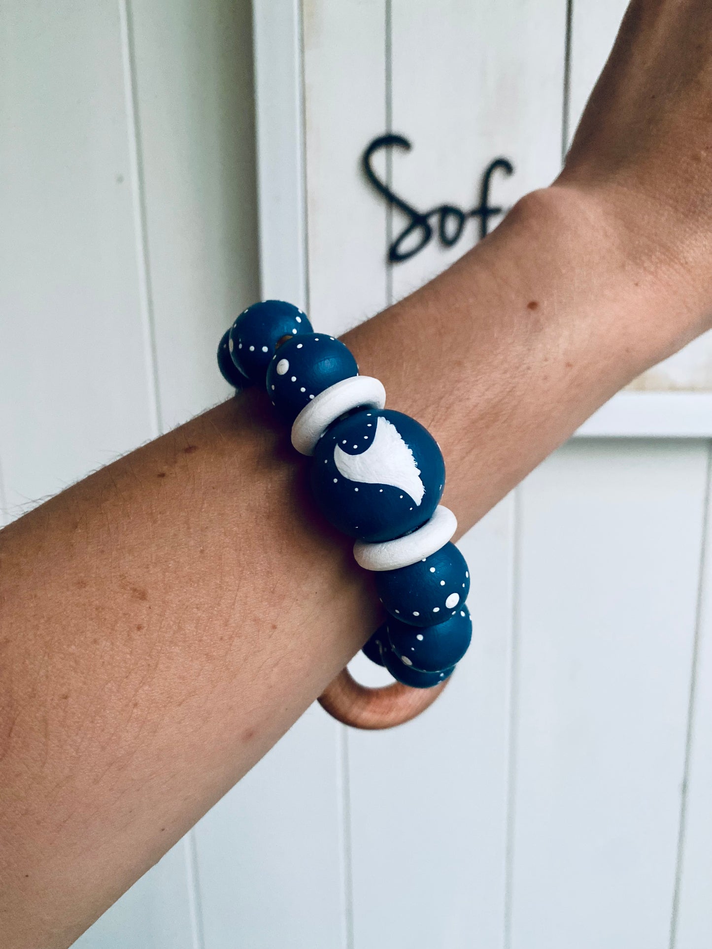 Set Collar Lactancia + Brazalete ✦ Olas