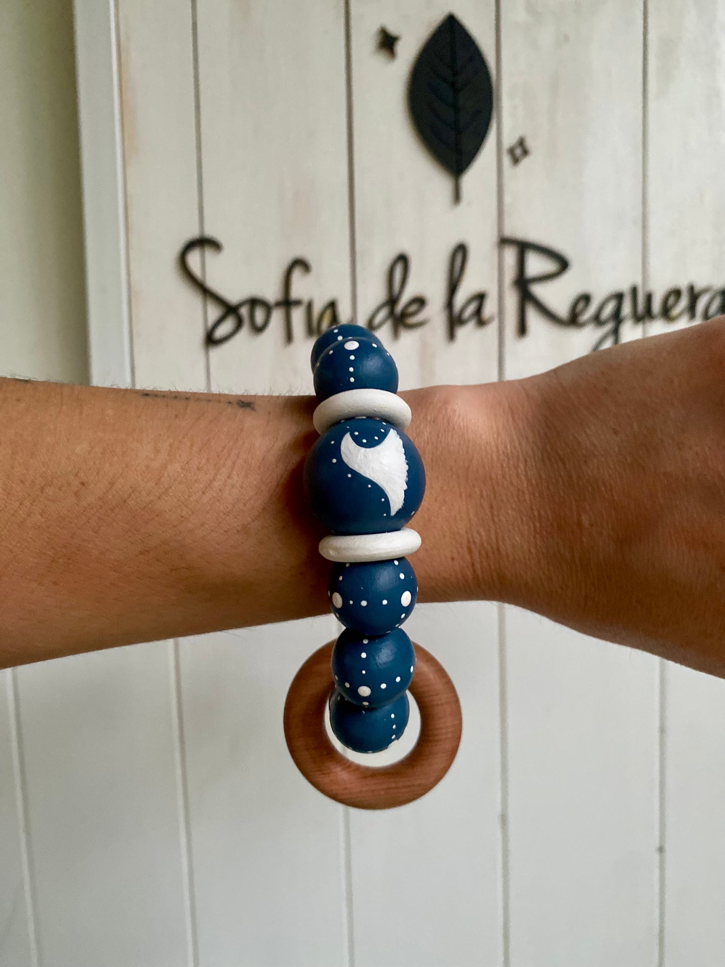 Set Collar Lactancia + Brazalete ✦ Olas