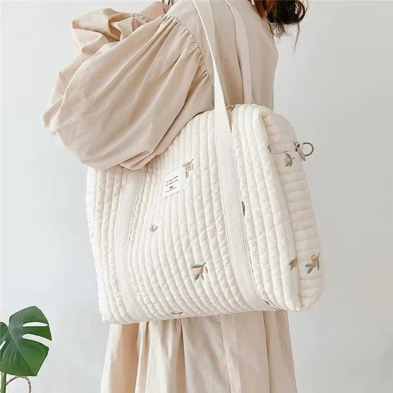 Bolso Maternal Bordado