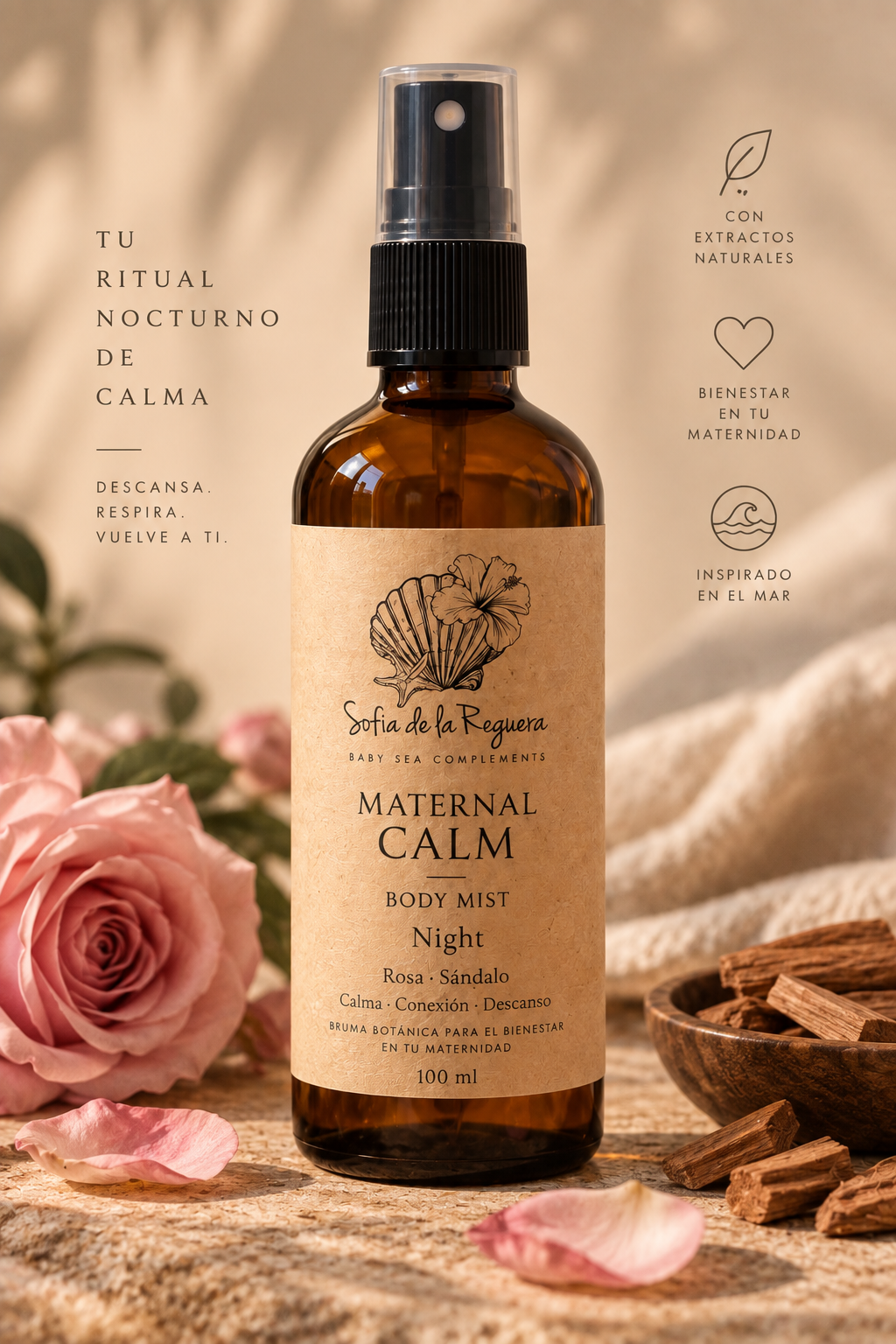 BODY MIST ✦ Maternal Calm ☾   Night • PRONTO