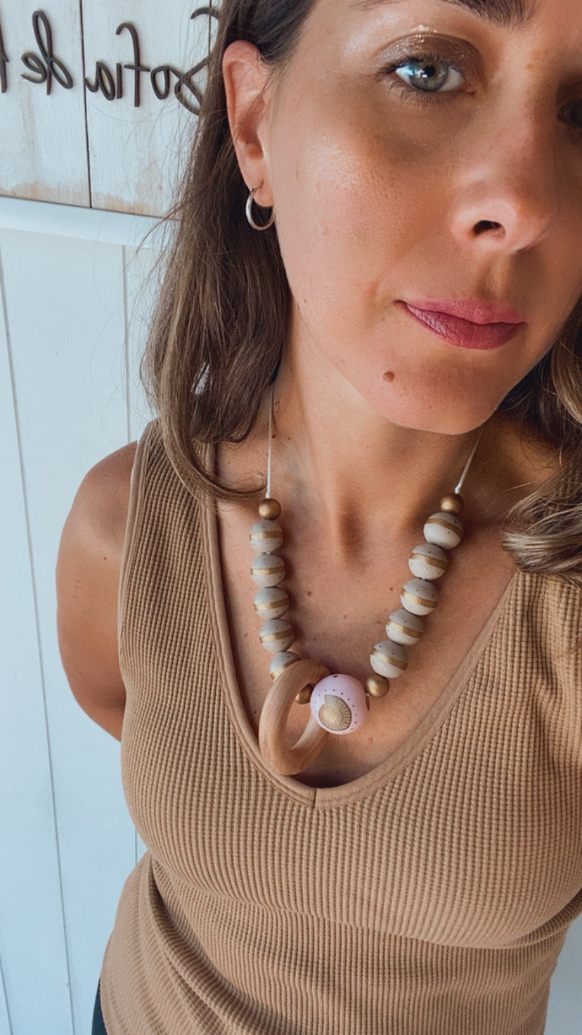 Collar Lactancia ✦ Caracola Aura Bronze| NEW IN