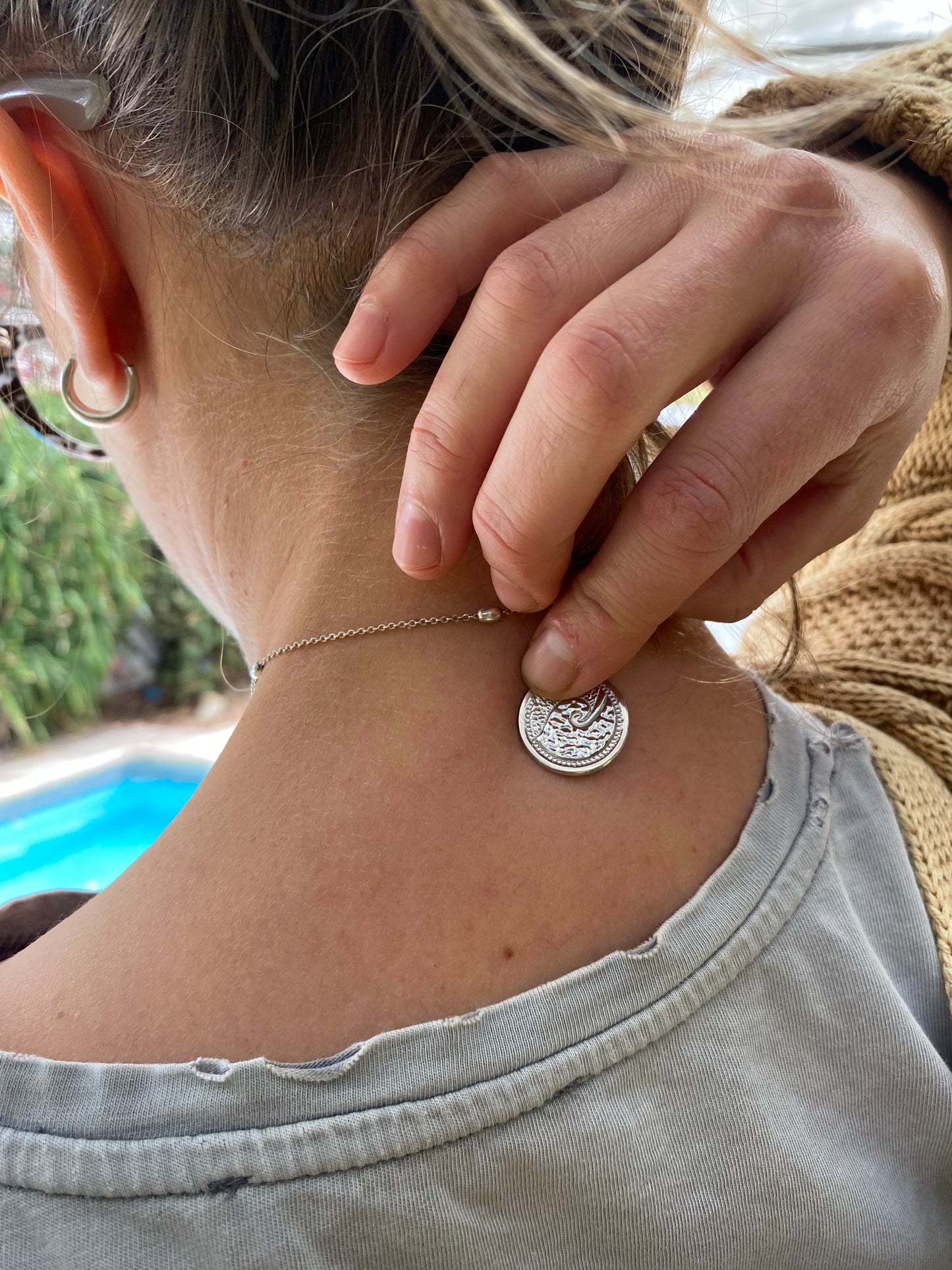 Set Collar Lactancia + Brazalete ✦ Olas