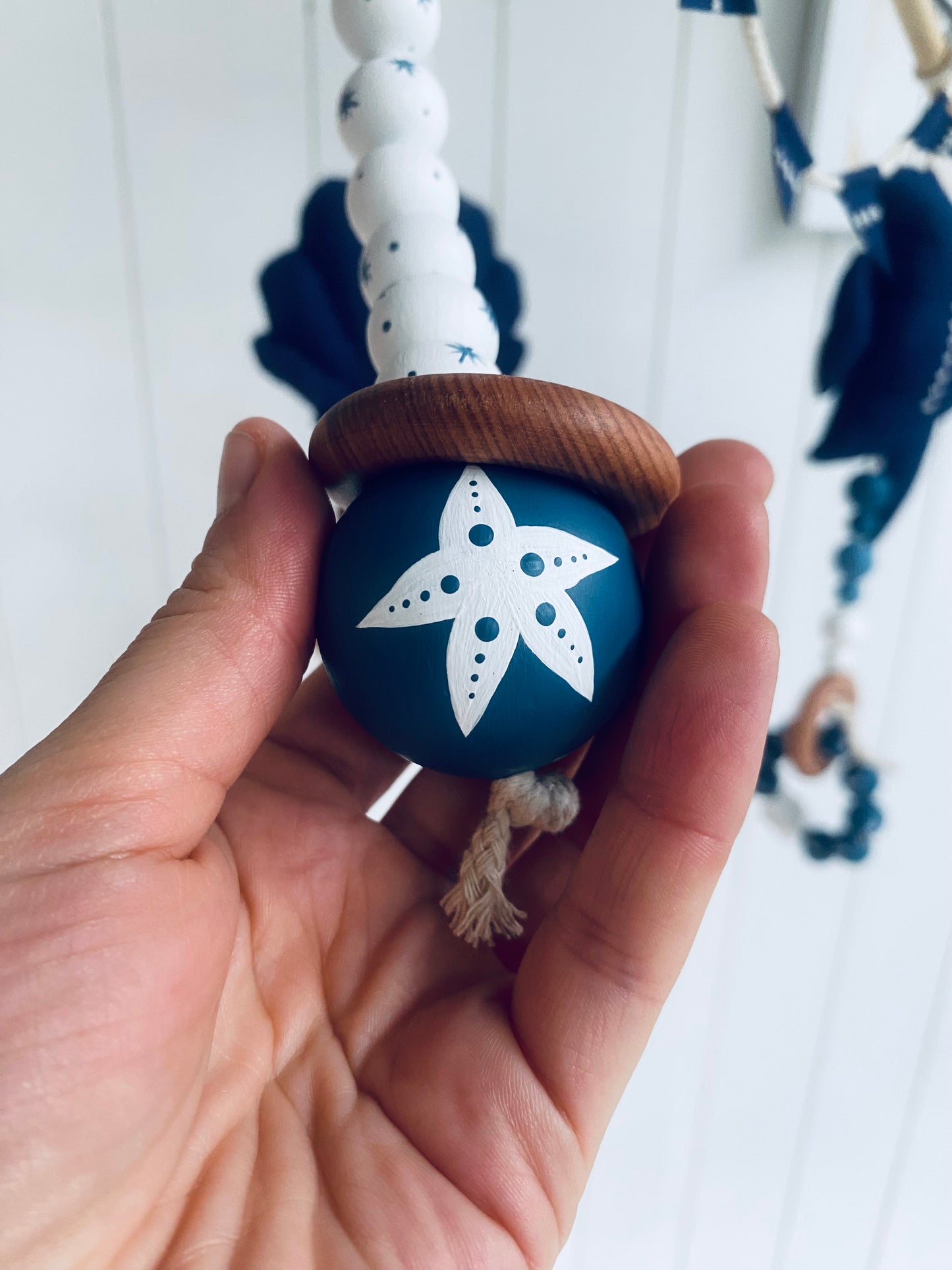 Móvil Cuna Mar ✶ Aura Azul Marino