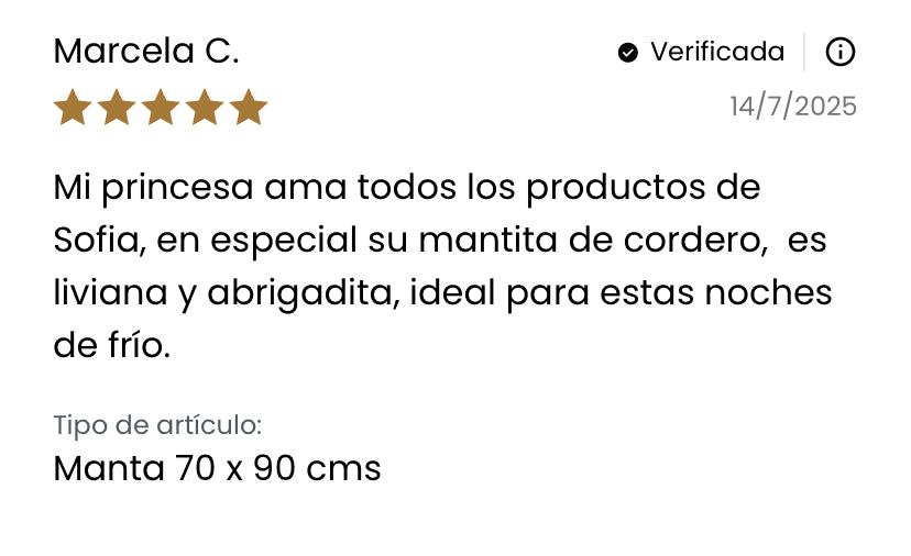 Manta Corderito ✦ Caballito mar