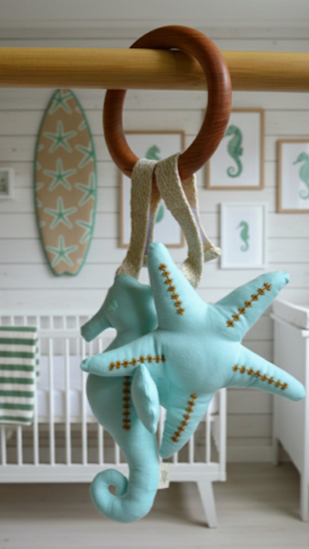 Anillo Cascabeles ✦ Aura Verde agua 1 DISPONIBLE