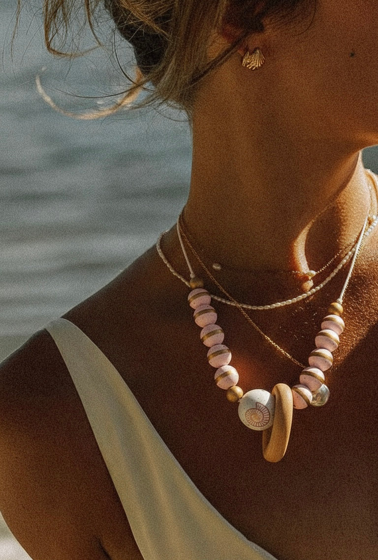 Collar Lactancia ✦ Caracola Aura Bronze| NEW IN