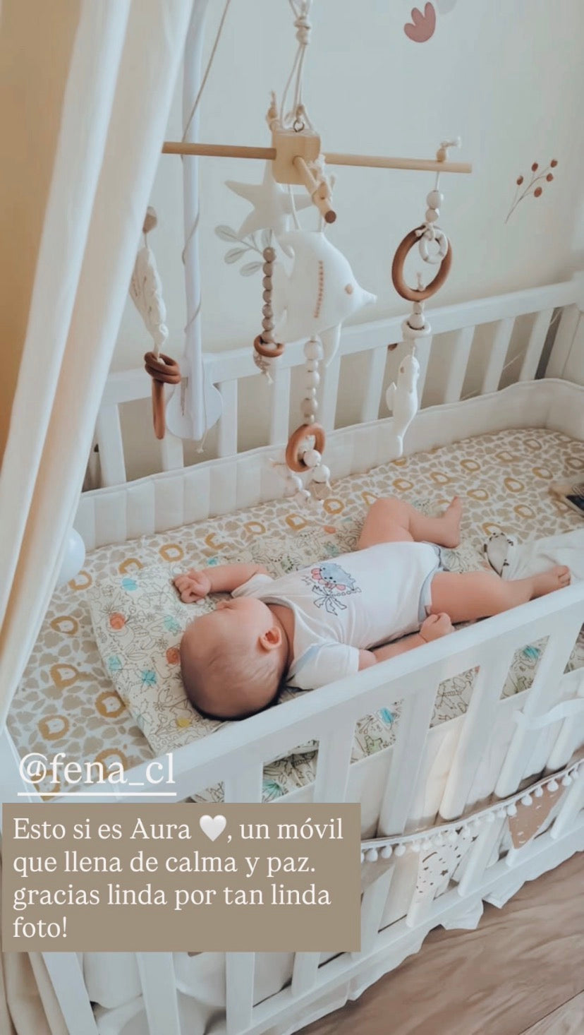 Móvil Cuna Mar ✶ Aura Crema