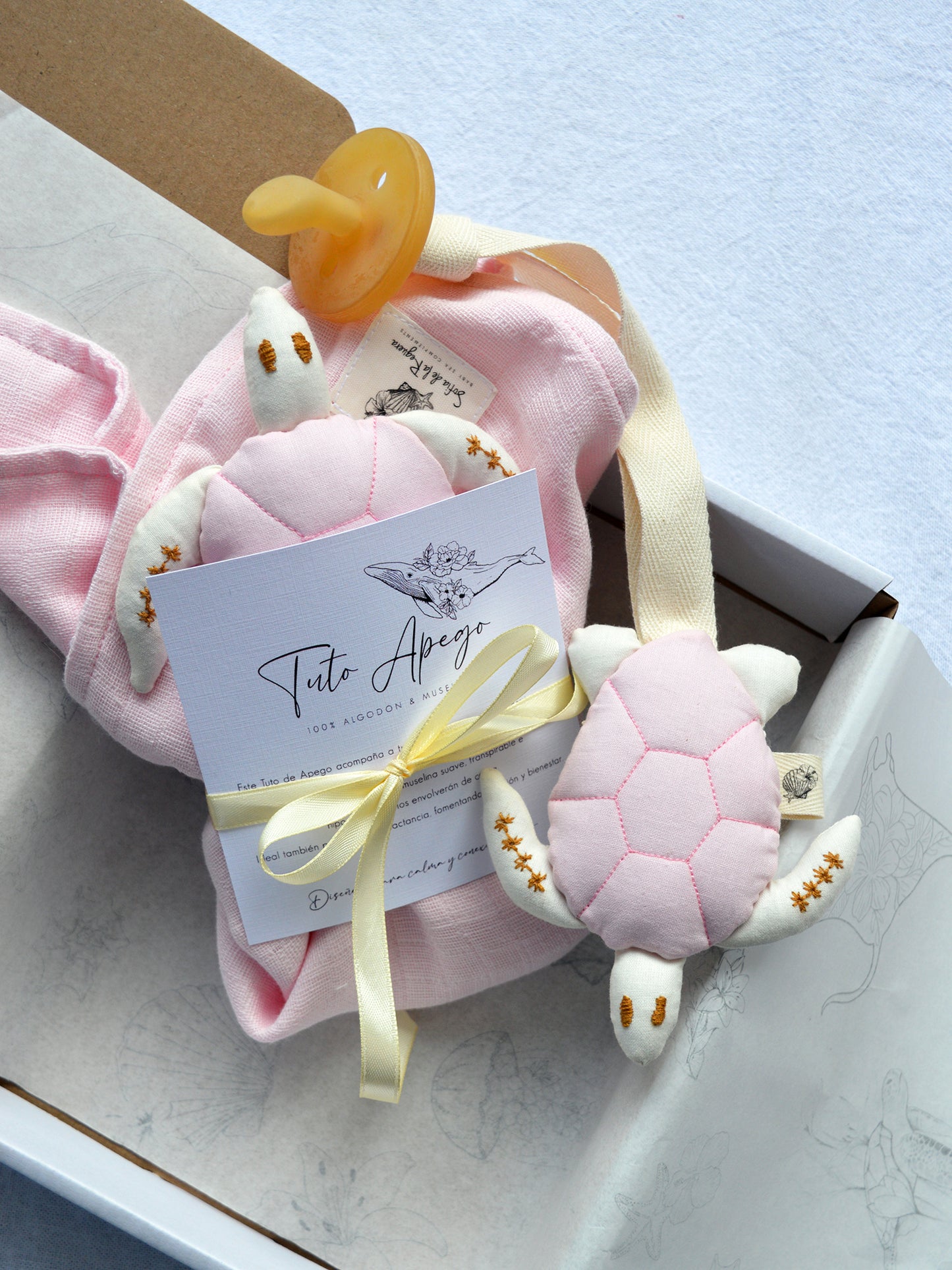 Box Playa Rosa 𓇼 Tuto + Portachupetes / New collection