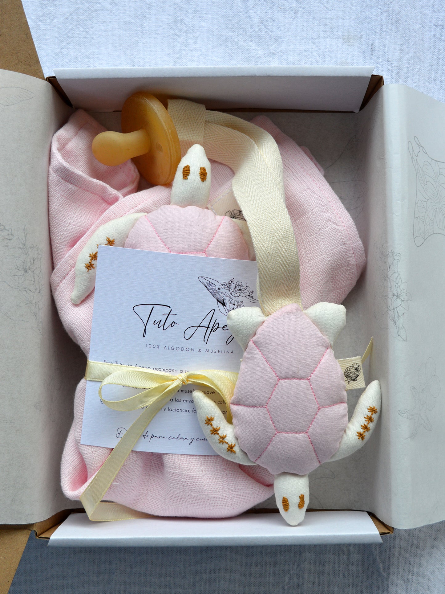 Box Playa Rosa 𓇼 Tuto + Portachupetes / New collection