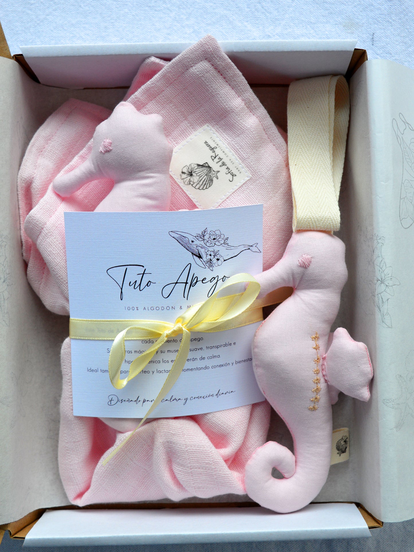 Box Playa Rosa 𓇼 Tuto + Portachupetes / New collection