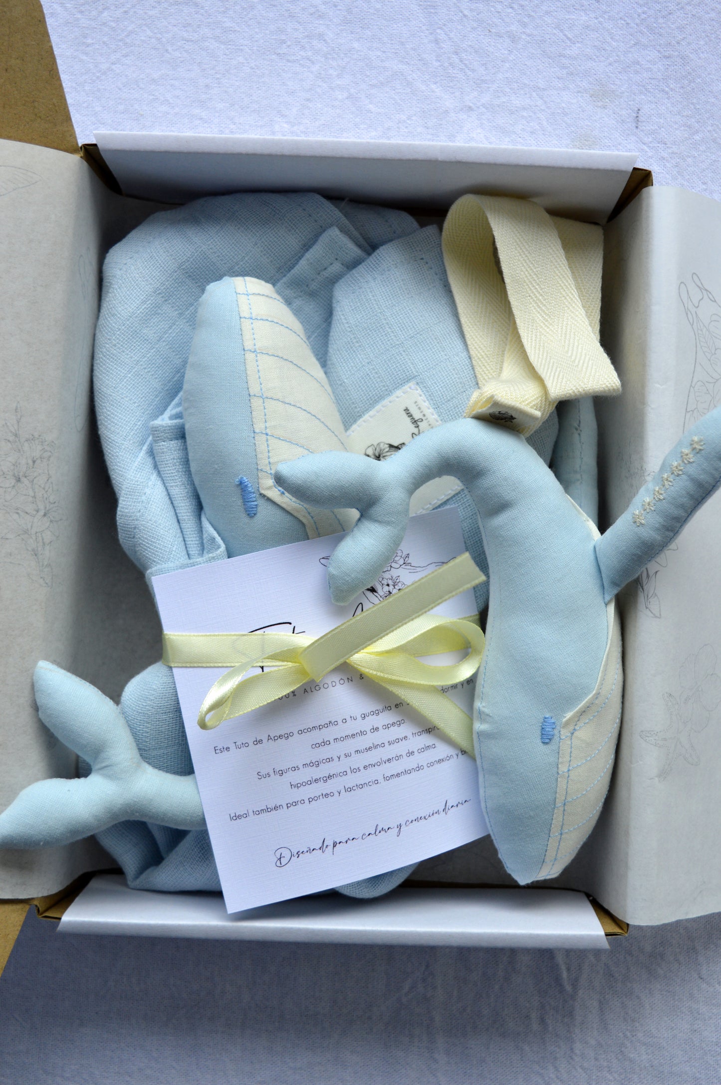 Box Playa Celeste 𓇼 Tuto + Portachupetes / New collection