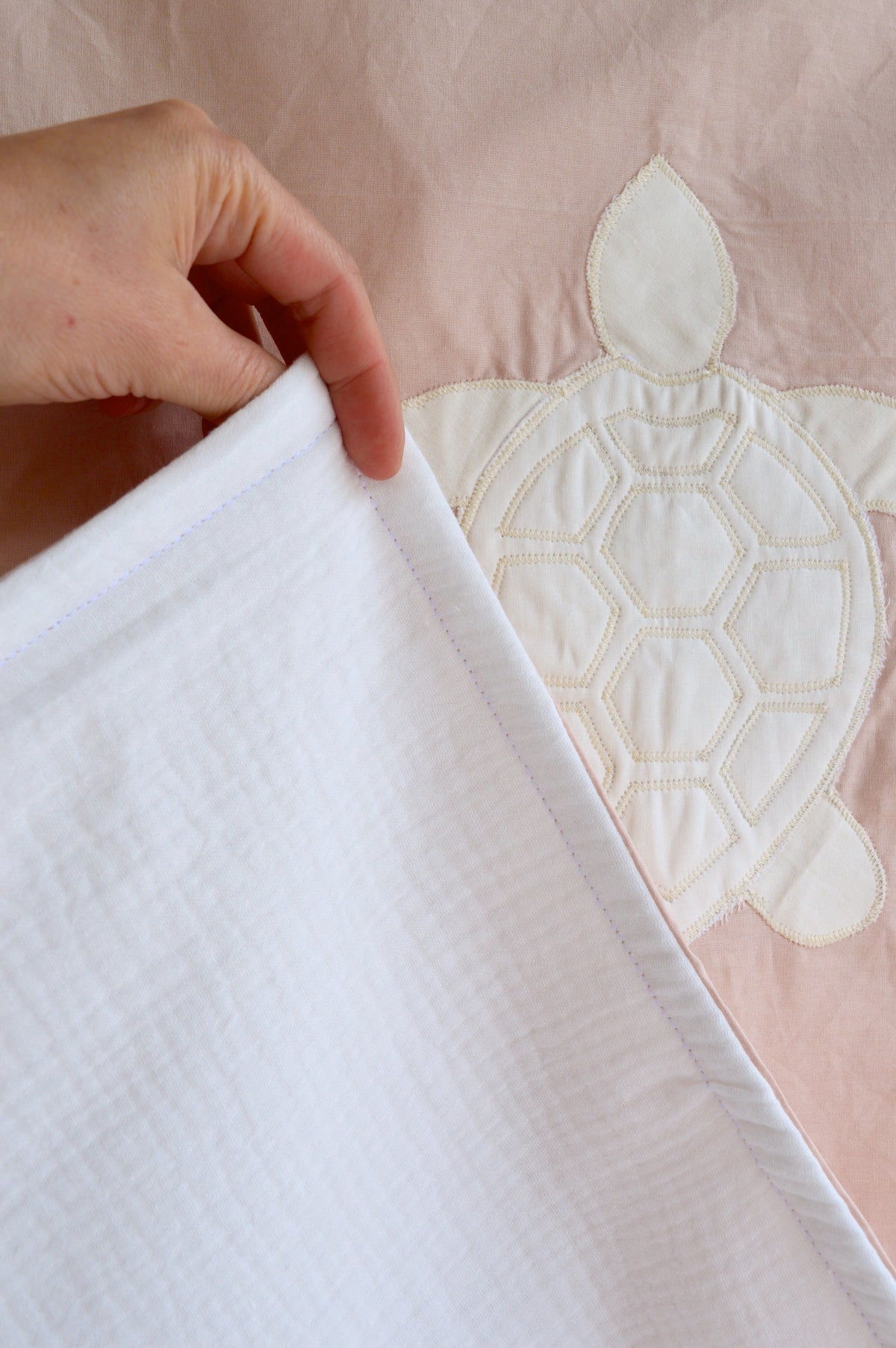 Manta de Primavera ✦ Tortuga beige tostado
