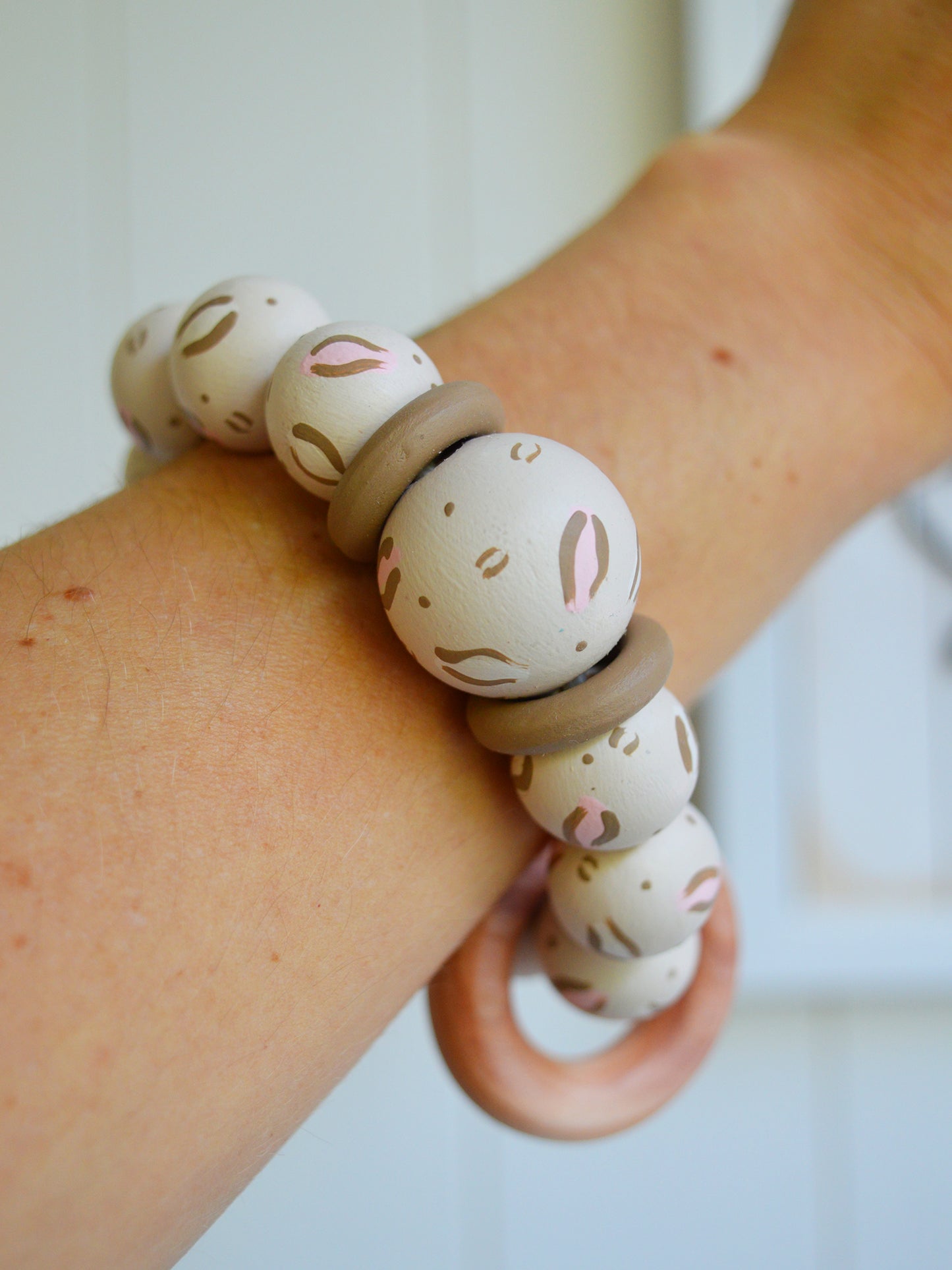 Set Collar Lactancia + Brazalete • Animal Print 🐆