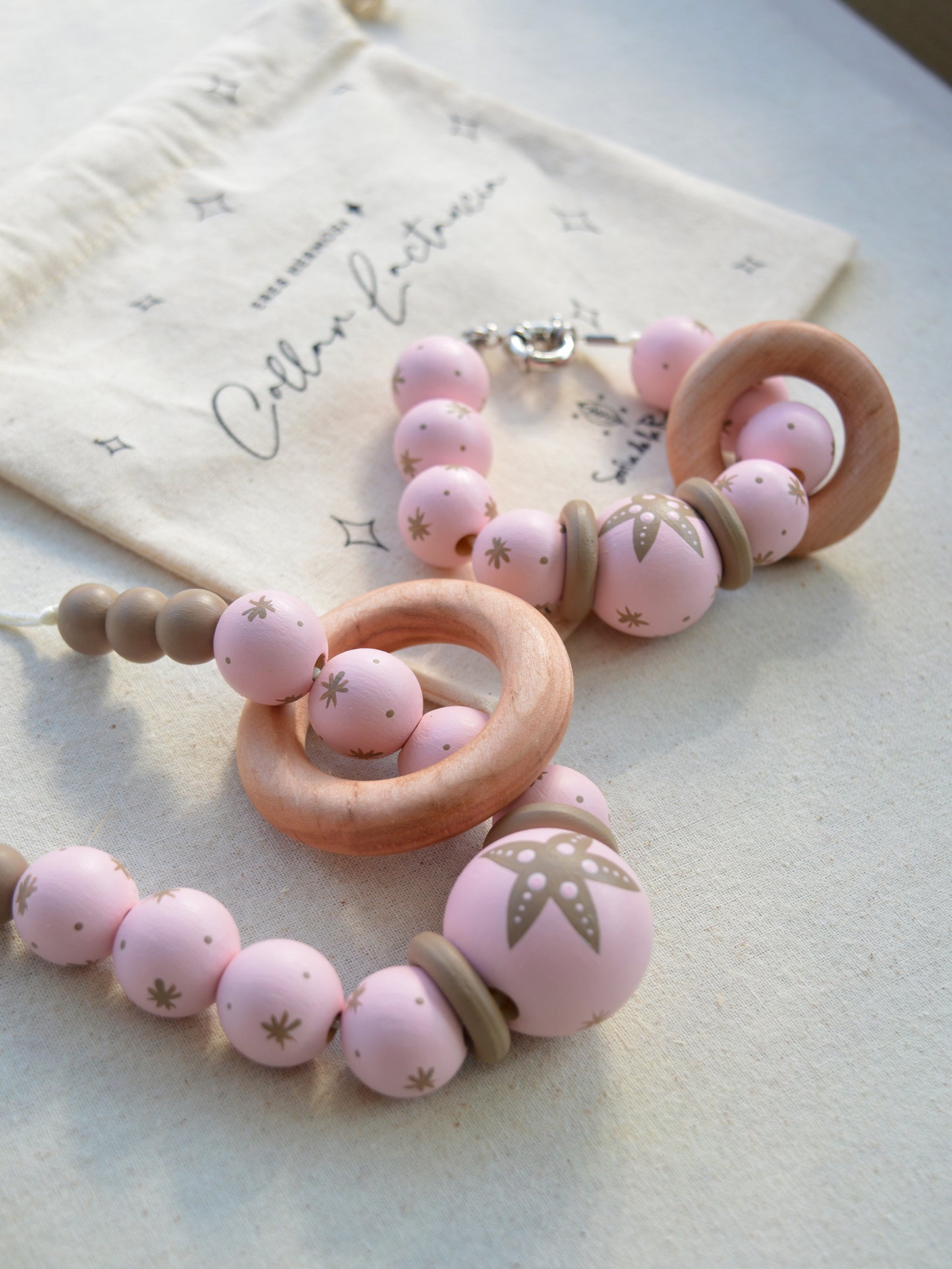 Set Collar Lactancia + Brazalete ✦ Estrella Mar