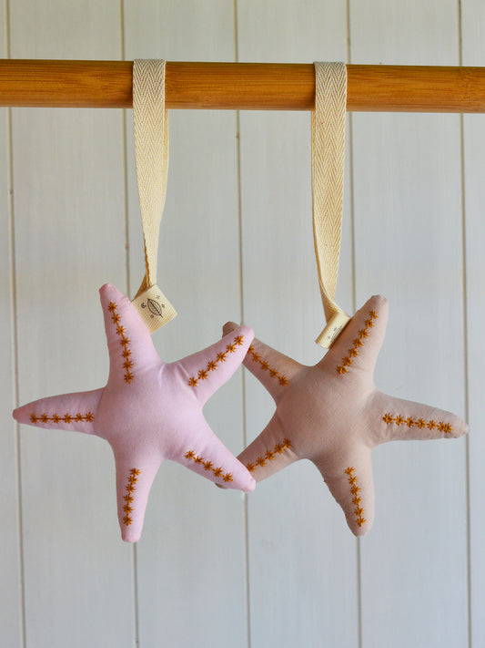 Portachupete AURA ✦ Estrella Mar Nude y Rosa
