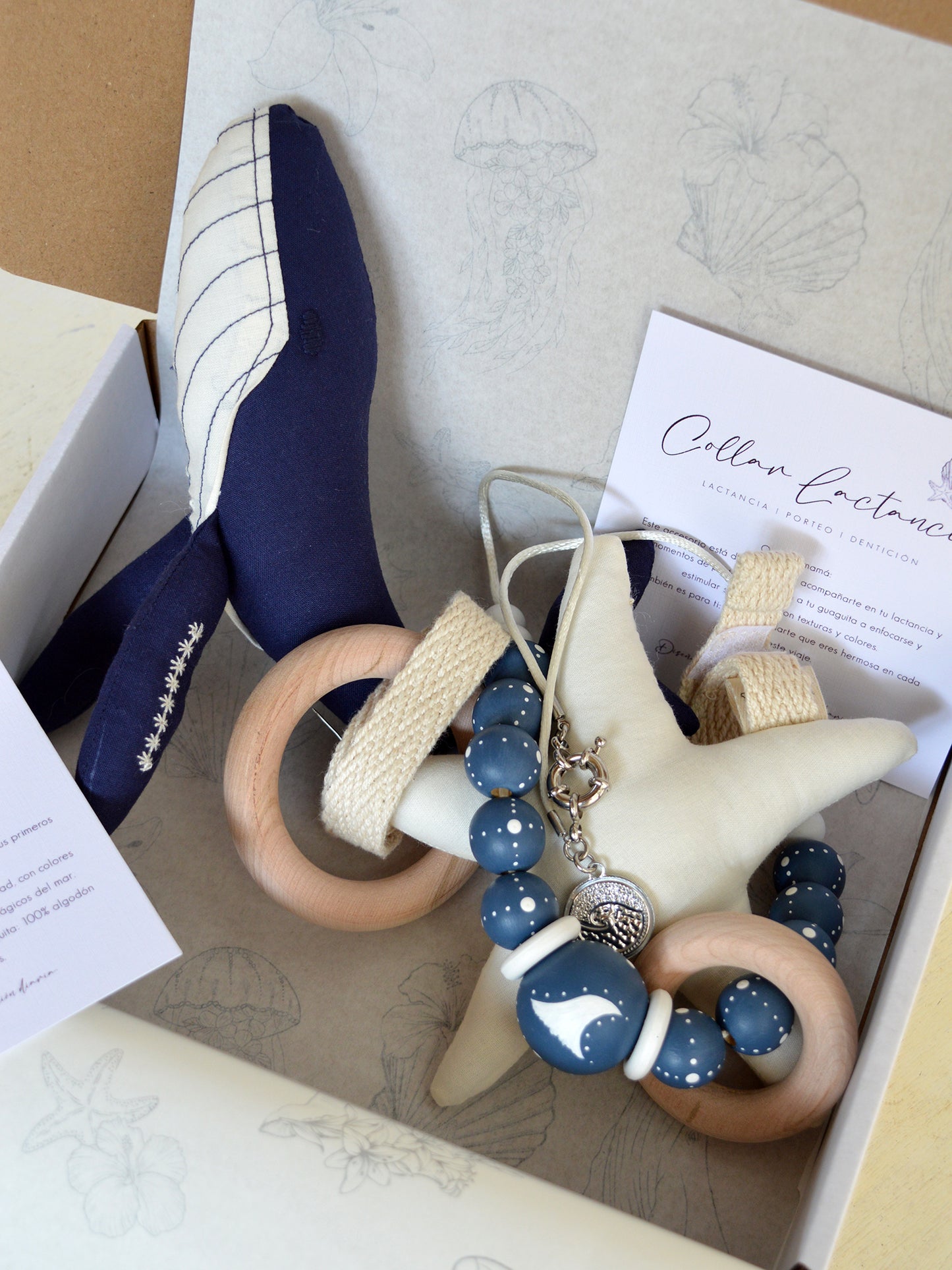 Mini Box Marina Azul  𓆝 𓆟 𓆞