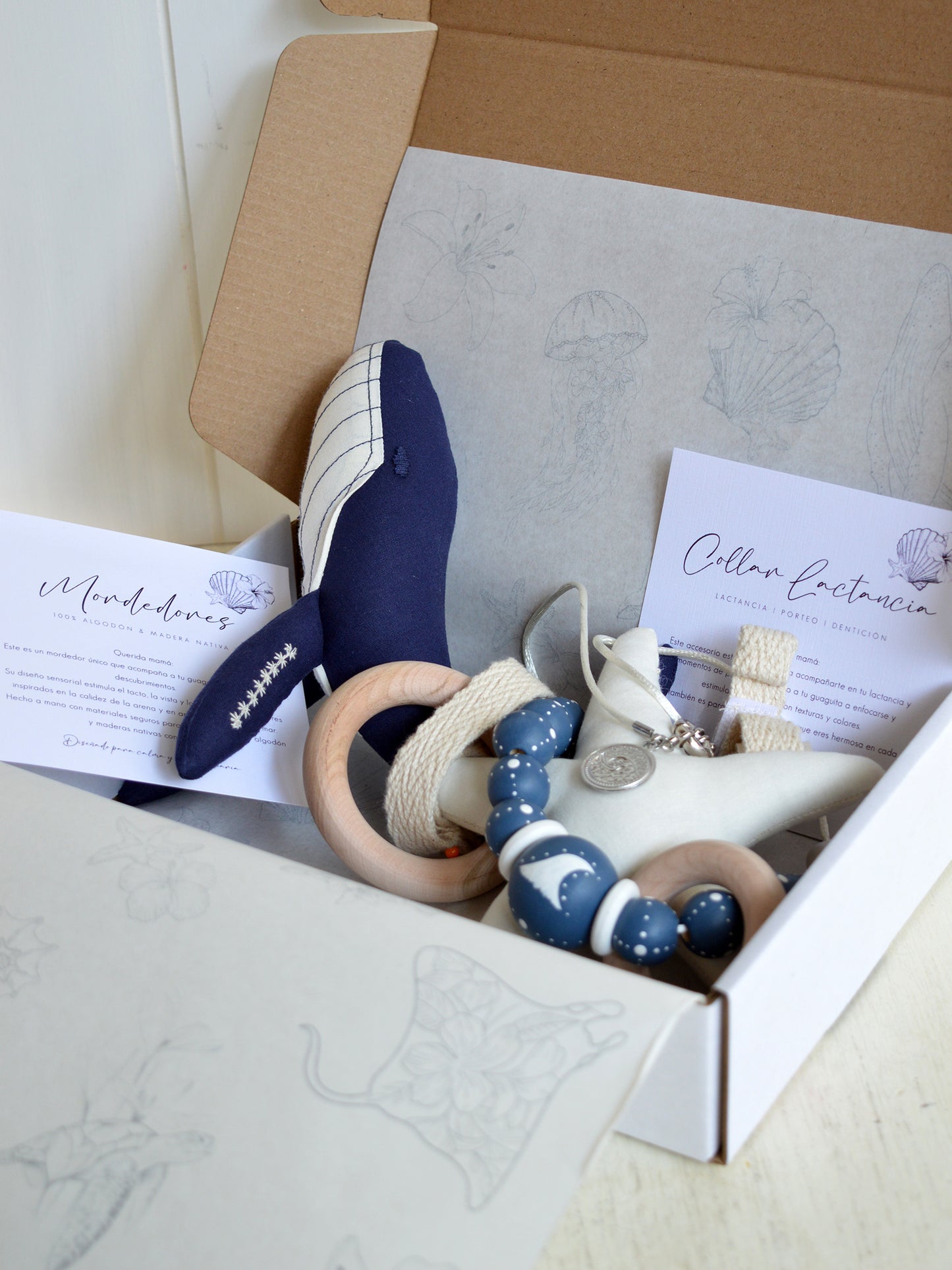 Mini Box Marina Azul  𓆝 𓆟 𓆞