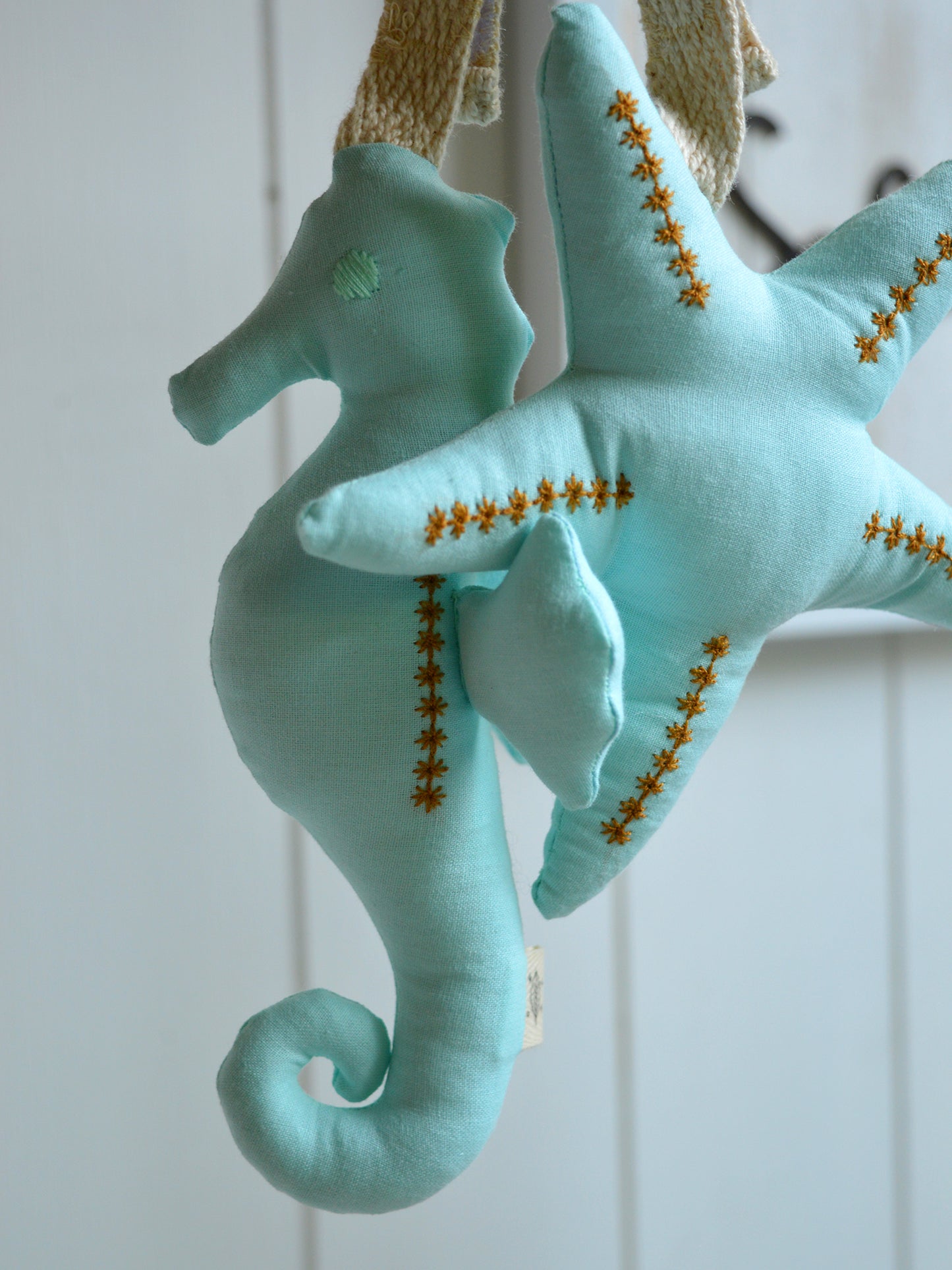 Anillo Cascabeles ✦ Aura Verde agua 1 DISPONIBLE