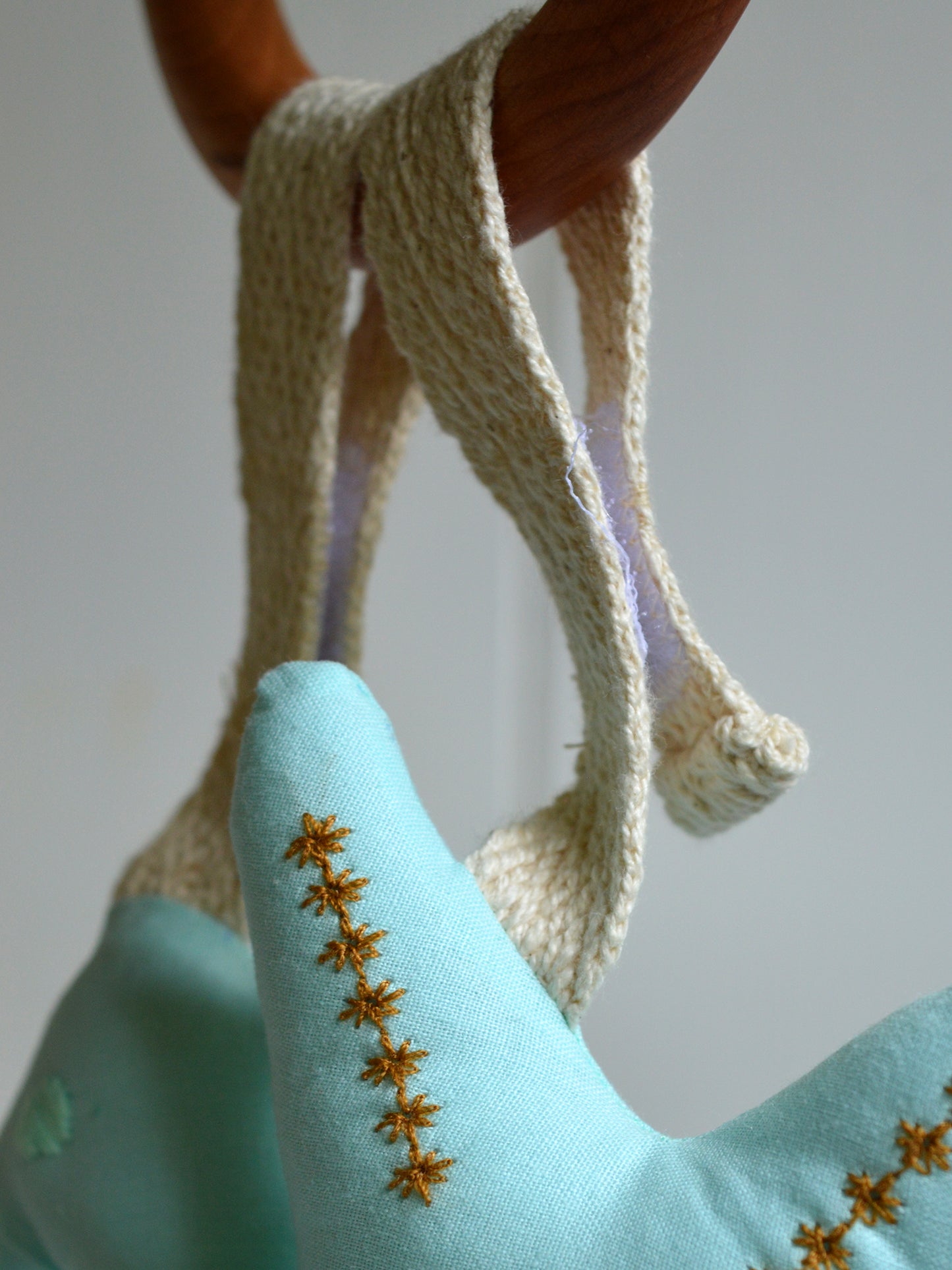 Anillo Cascabeles ✦ Aura Verde agua 1 DISPONIBLE