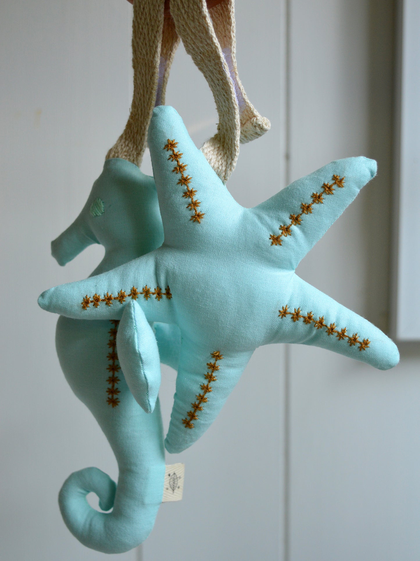 Anillo Cascabeles ✦ Aura Verde agua 1 DISPONIBLE