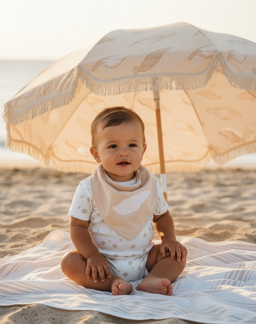 Babero Bandana 𓇼 Conchita larga • NUEVO